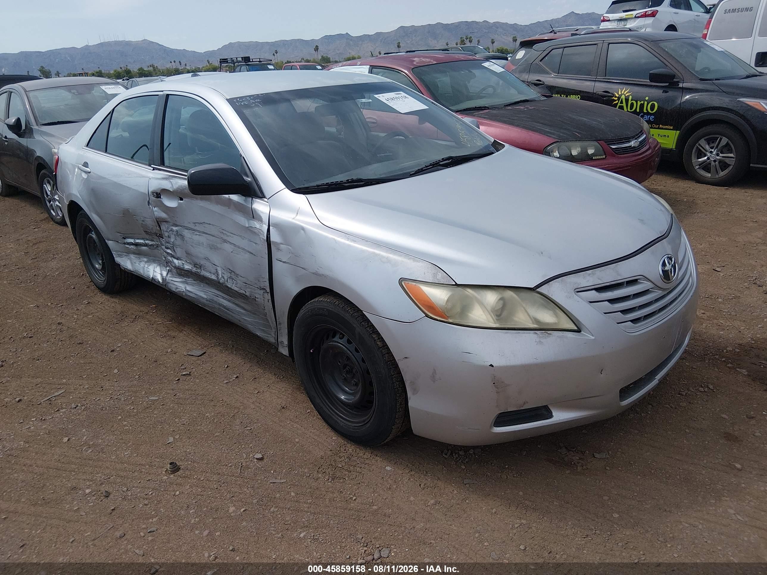 2009 Toyota Camry   Silver vin: 4T4BE46K39R092707