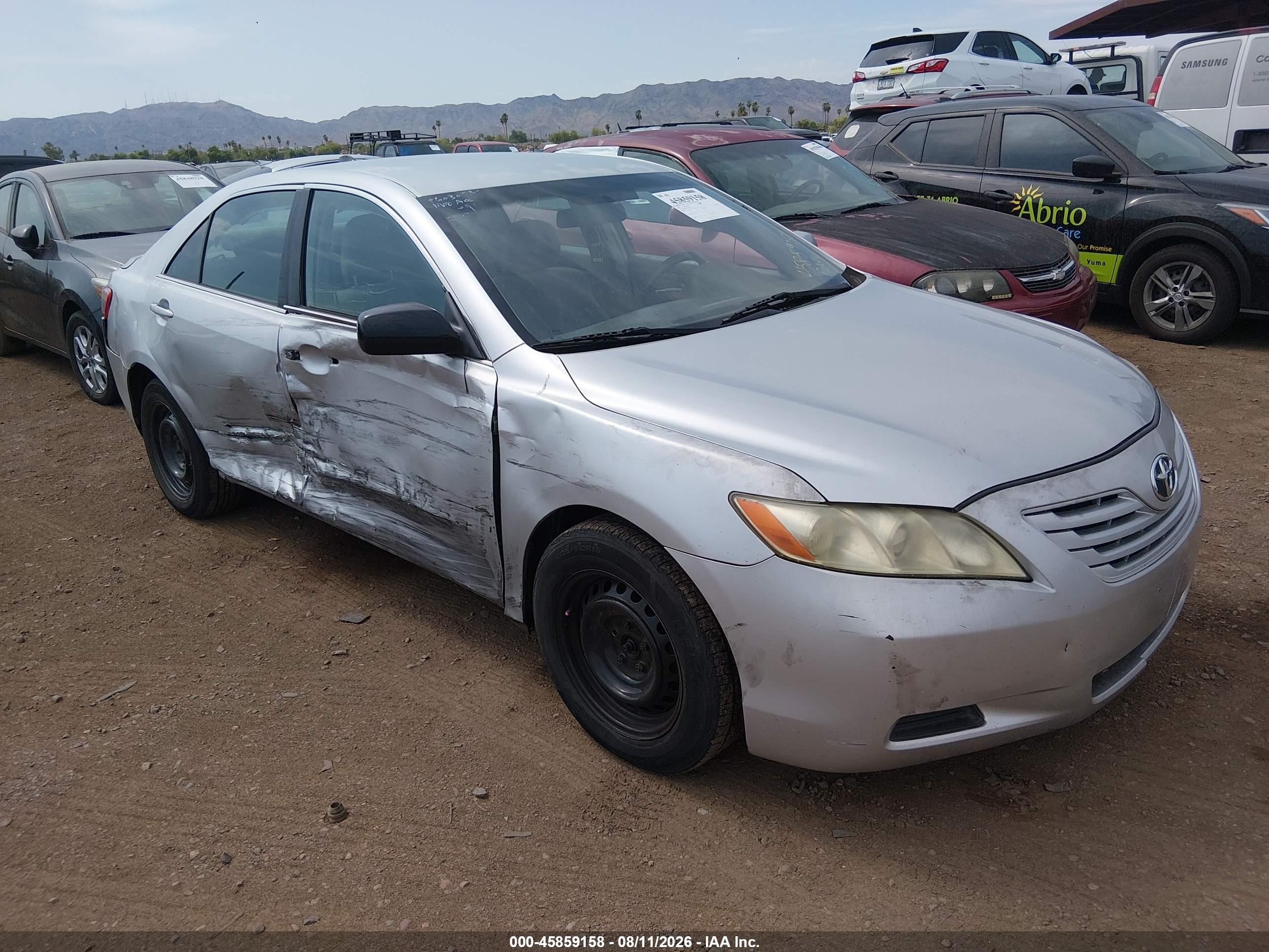 2009 Toyota Camry   Silver vin: 4T4BE46K39R092707