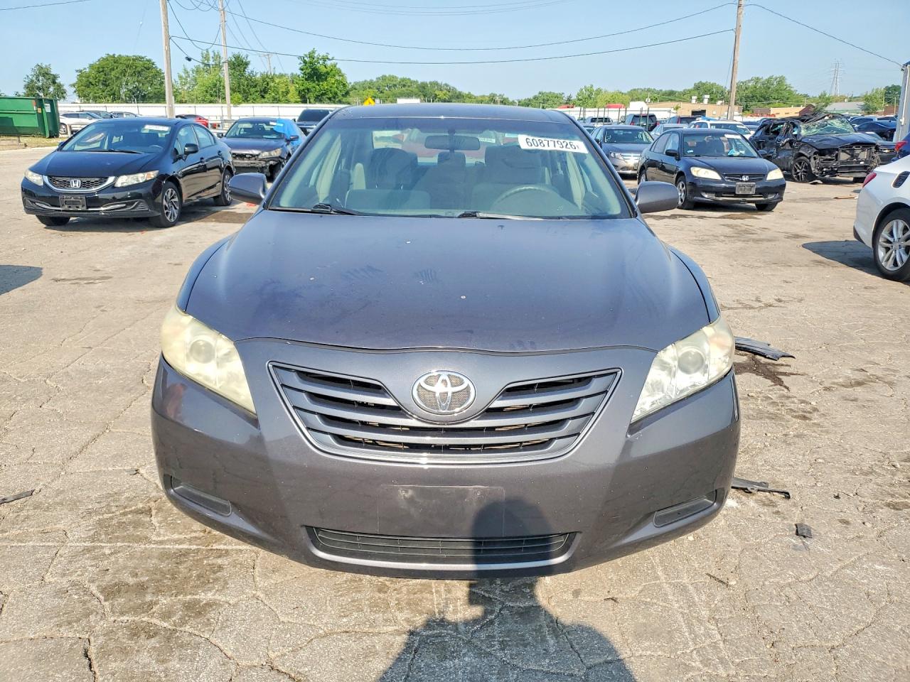 2009 Toyota Camry Le Gray vin: 4T4BE46K39R138634