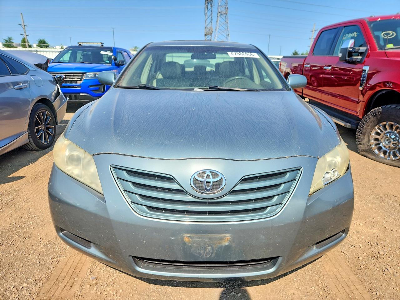 2007 Toyota Camry Le Серый vin: 4T4BE46K47R010173