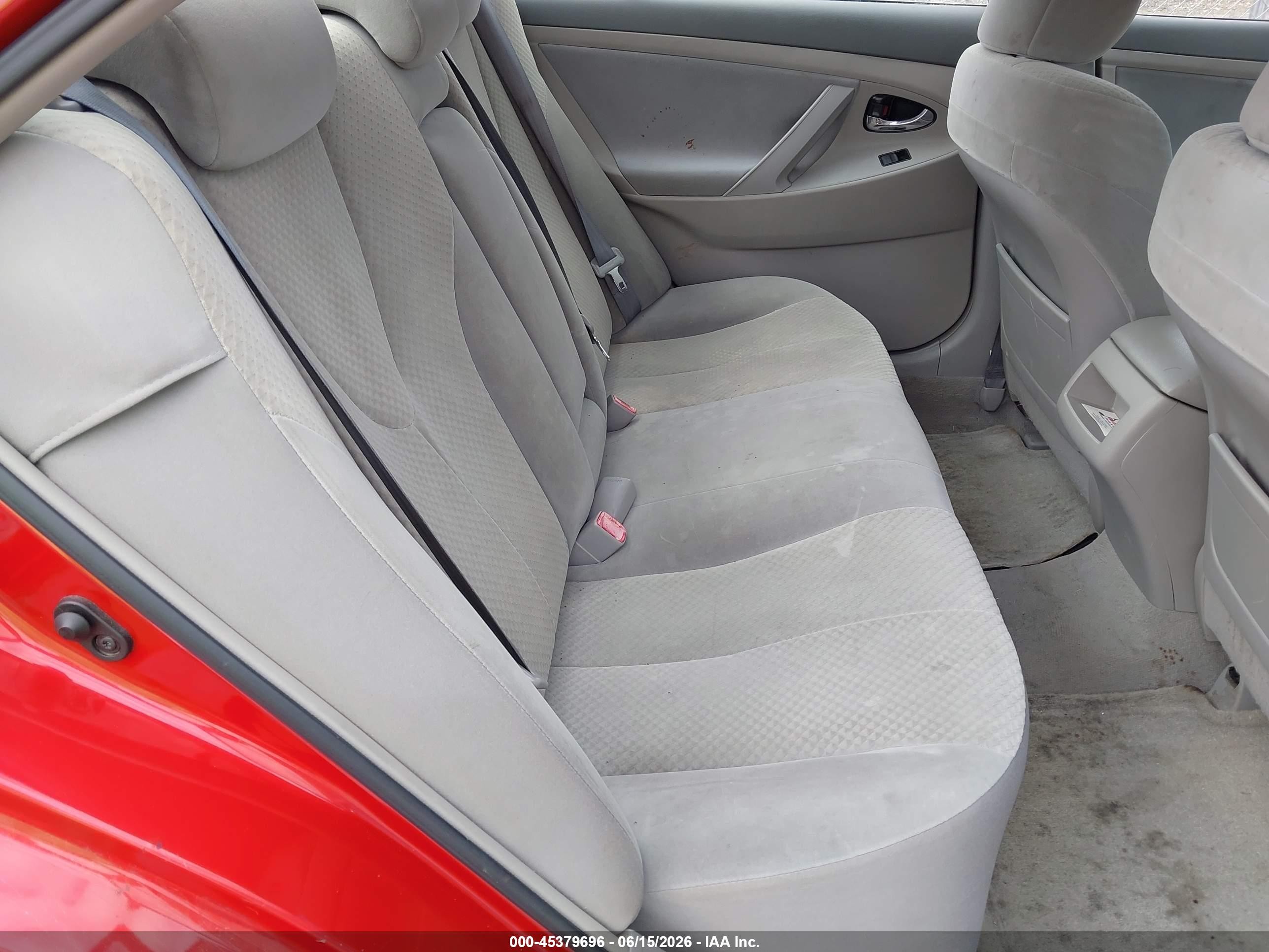 2008 Toyota Camry Le Красный vin: 4T4BE46K48R017853