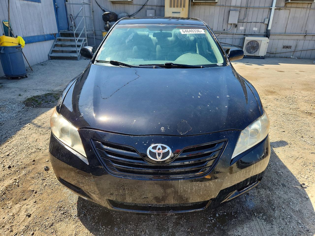 2008 Toyota Camry Le Black vin: 4T4BE46K48R032742