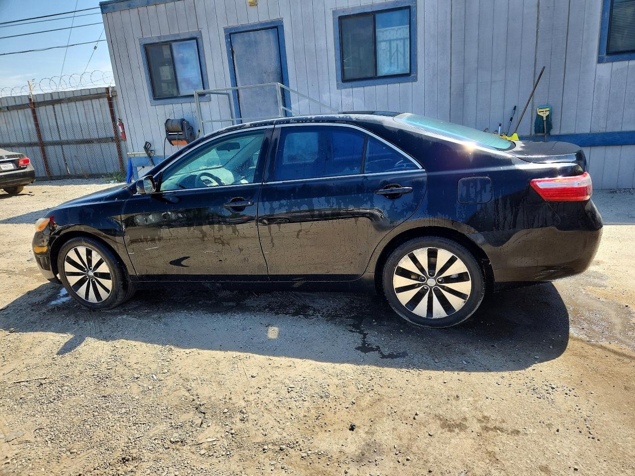 2008 Toyota Camry Le Black vin: 4T4BE46K48R032742