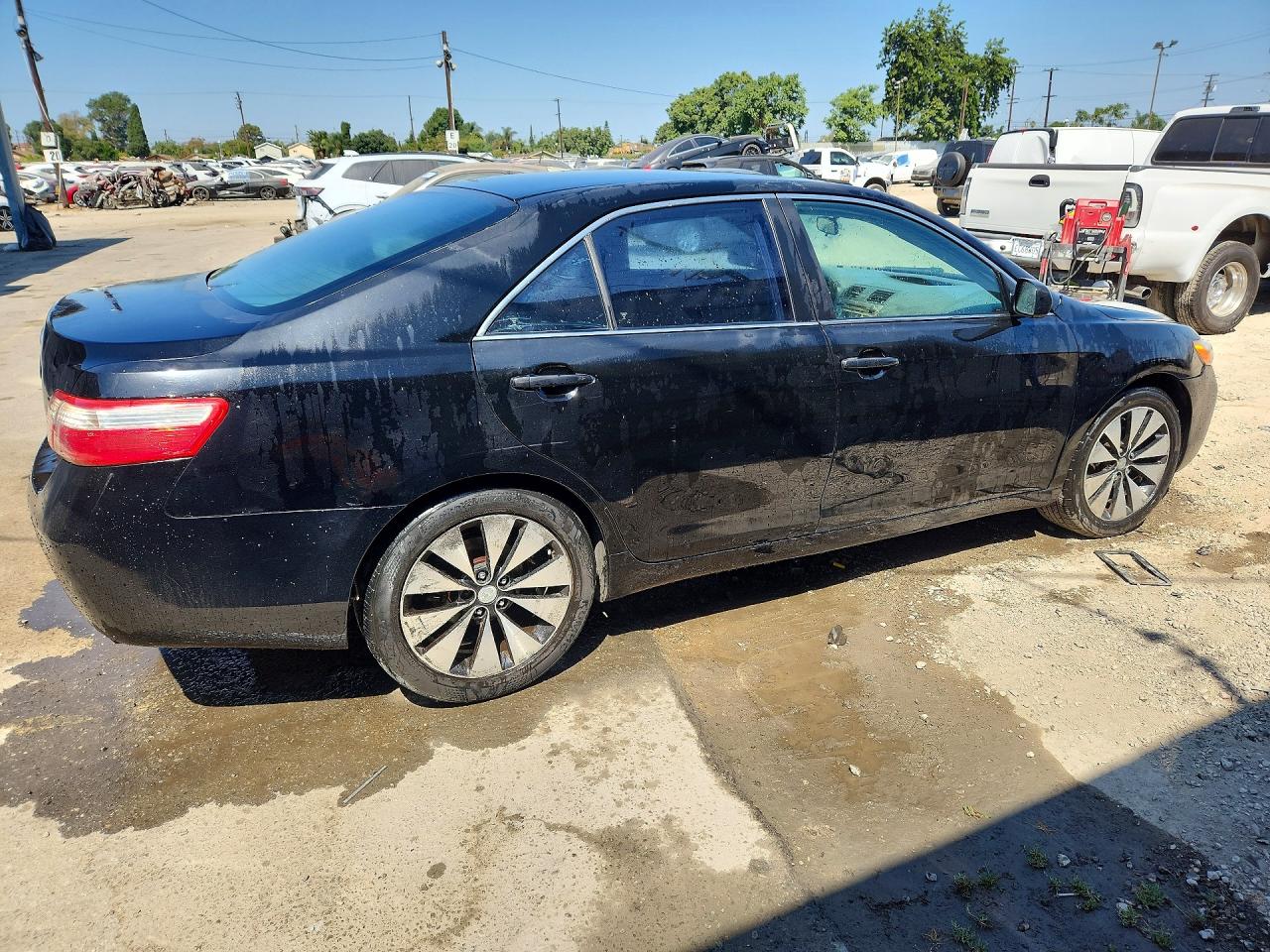 2008 Toyota Camry Le Black vin: 4T4BE46K48R032742