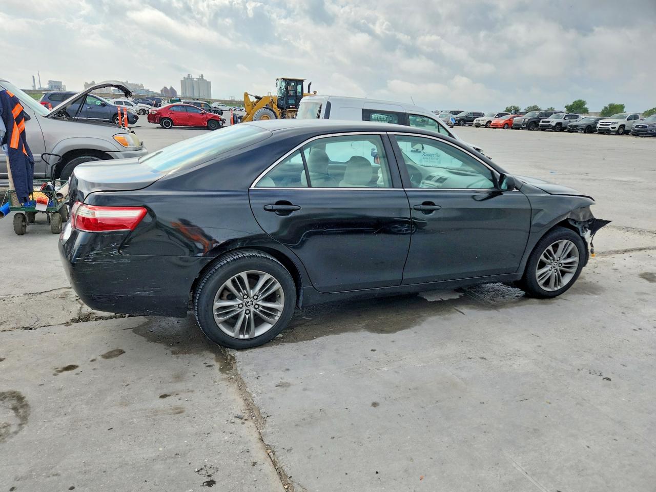 2008 Toyota Camry Le Black vin: 4T4BE46K48R033731