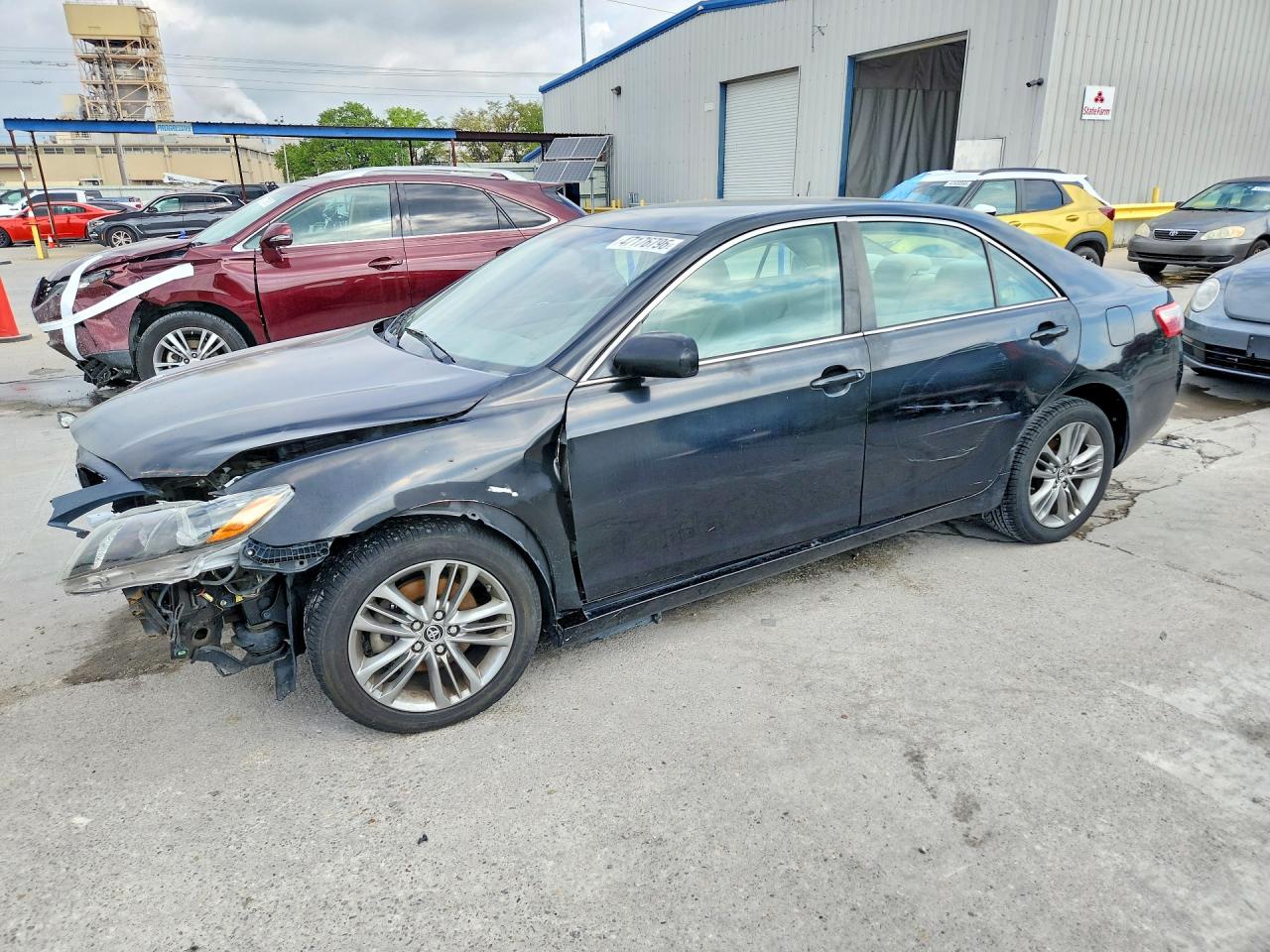 2008 Toyota Camry Le Black vin: 4T4BE46K48R033731
