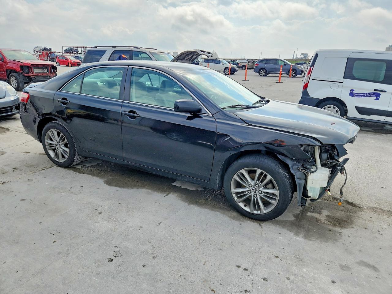 2008 Toyota Camry Le Black vin: 4T4BE46K48R033731
