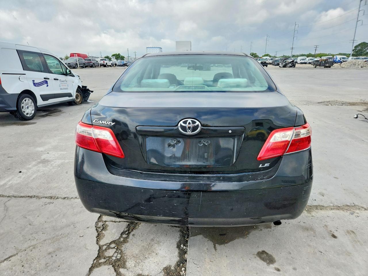 2008 Toyota Camry Le Black vin: 4T4BE46K48R033731
