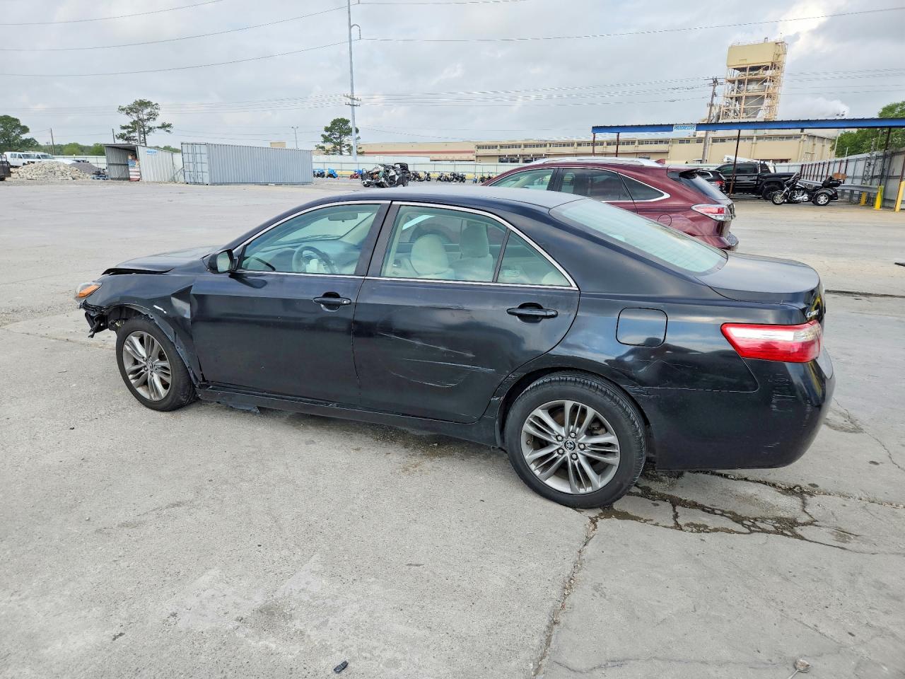 2008 Toyota Camry Le Black vin: 4T4BE46K48R033731