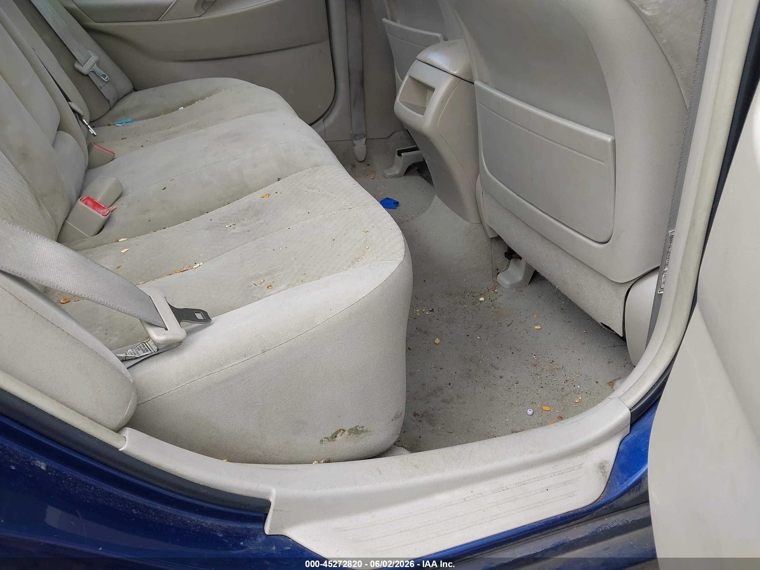 2008 Toyota Camry Le Синий vin: 4T4BE46K48R035415