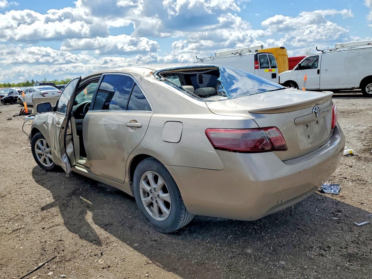 2008 Toyota Camry Le Желто-коричневый vin: 4T4BE46K48R045863