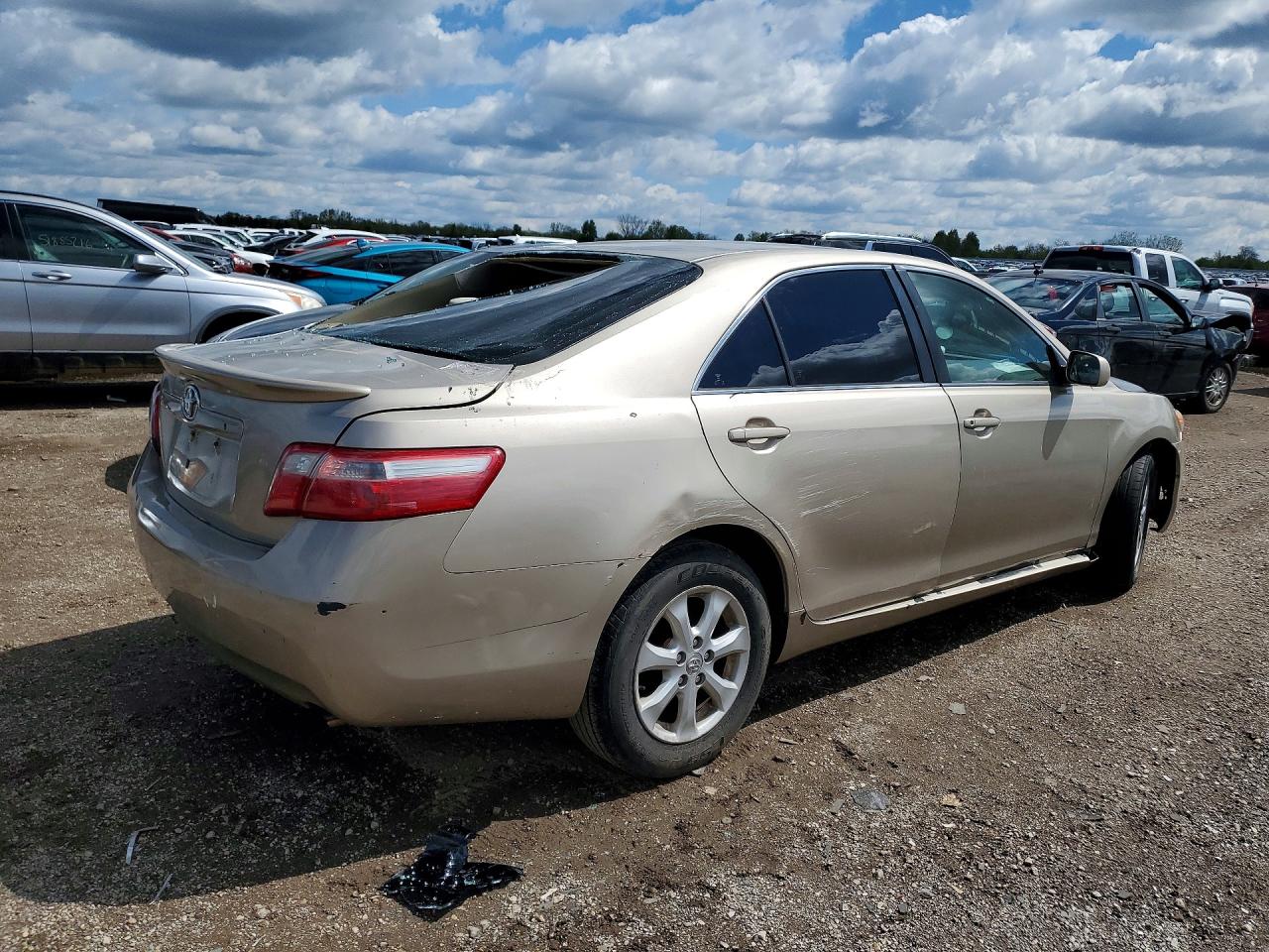 2008 Toyota Camry Le Желто-коричневый vin: 4T4BE46K48R045863