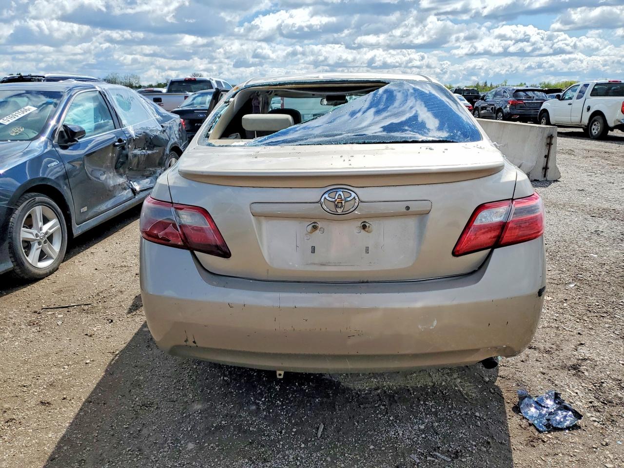 2008 Toyota Camry Le Желто-коричневый vin: 4T4BE46K48R045863