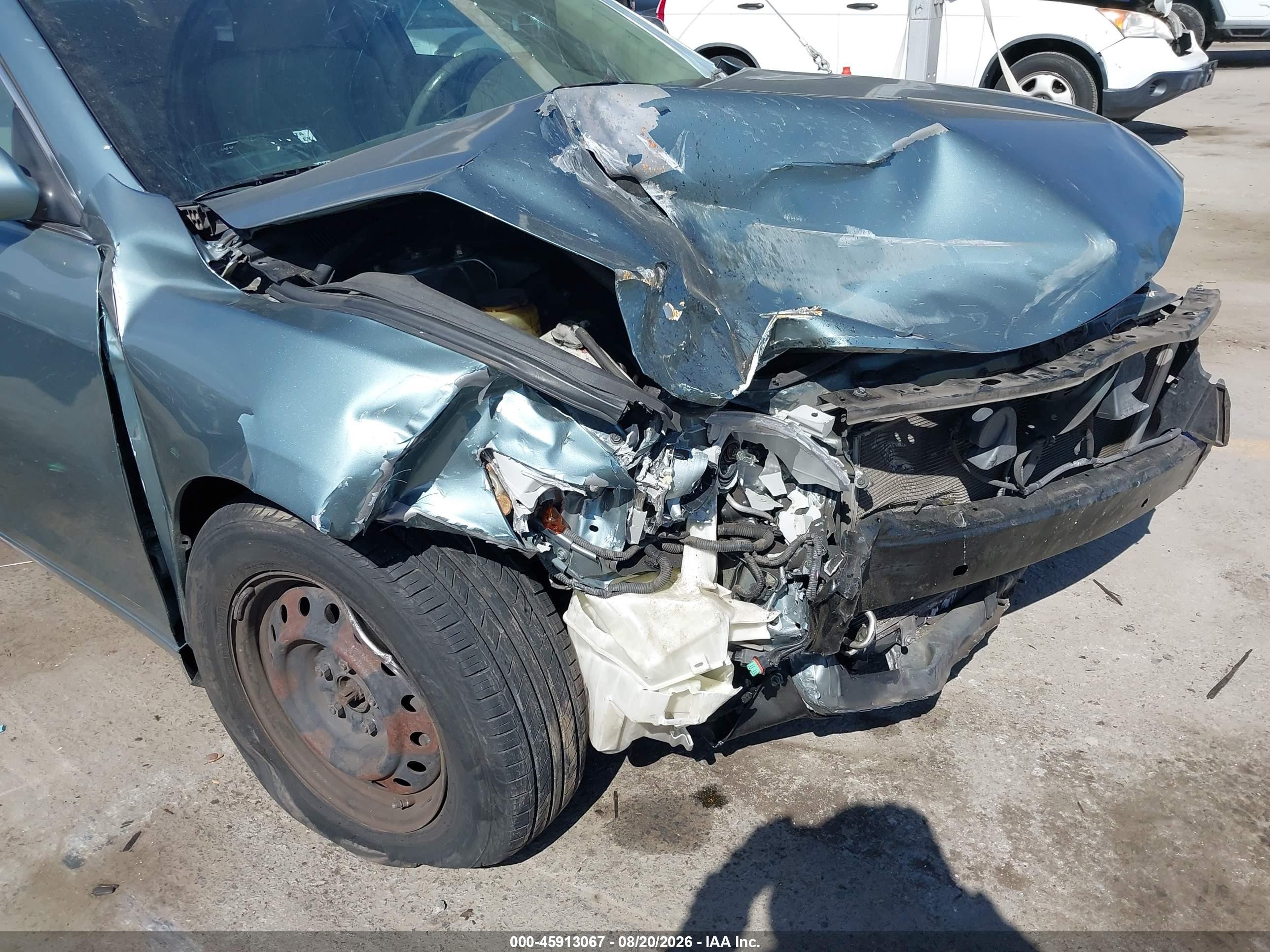 2009 Toyota Camry Le Light Blue vin: 4T4BE46K49R062602