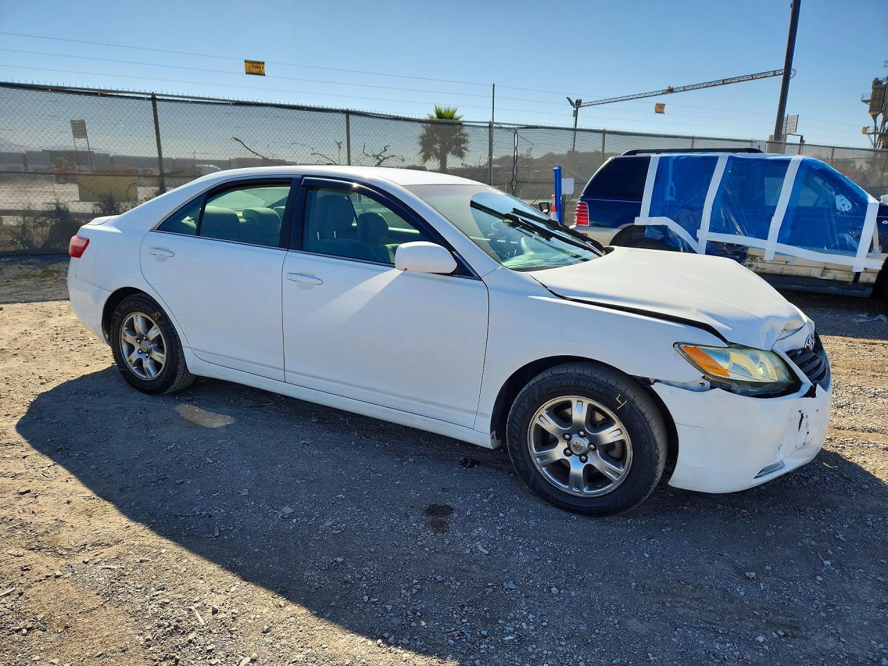 2009 Toyota Camry Le Белый vin: 4T4BE46K49R072952