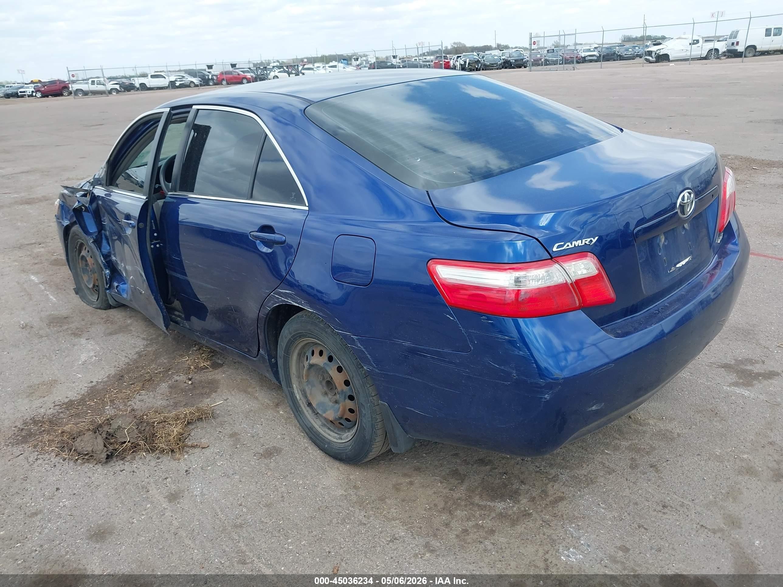 2009 Toyota Camry Le Синий vin: 4T4BE46K49R078914