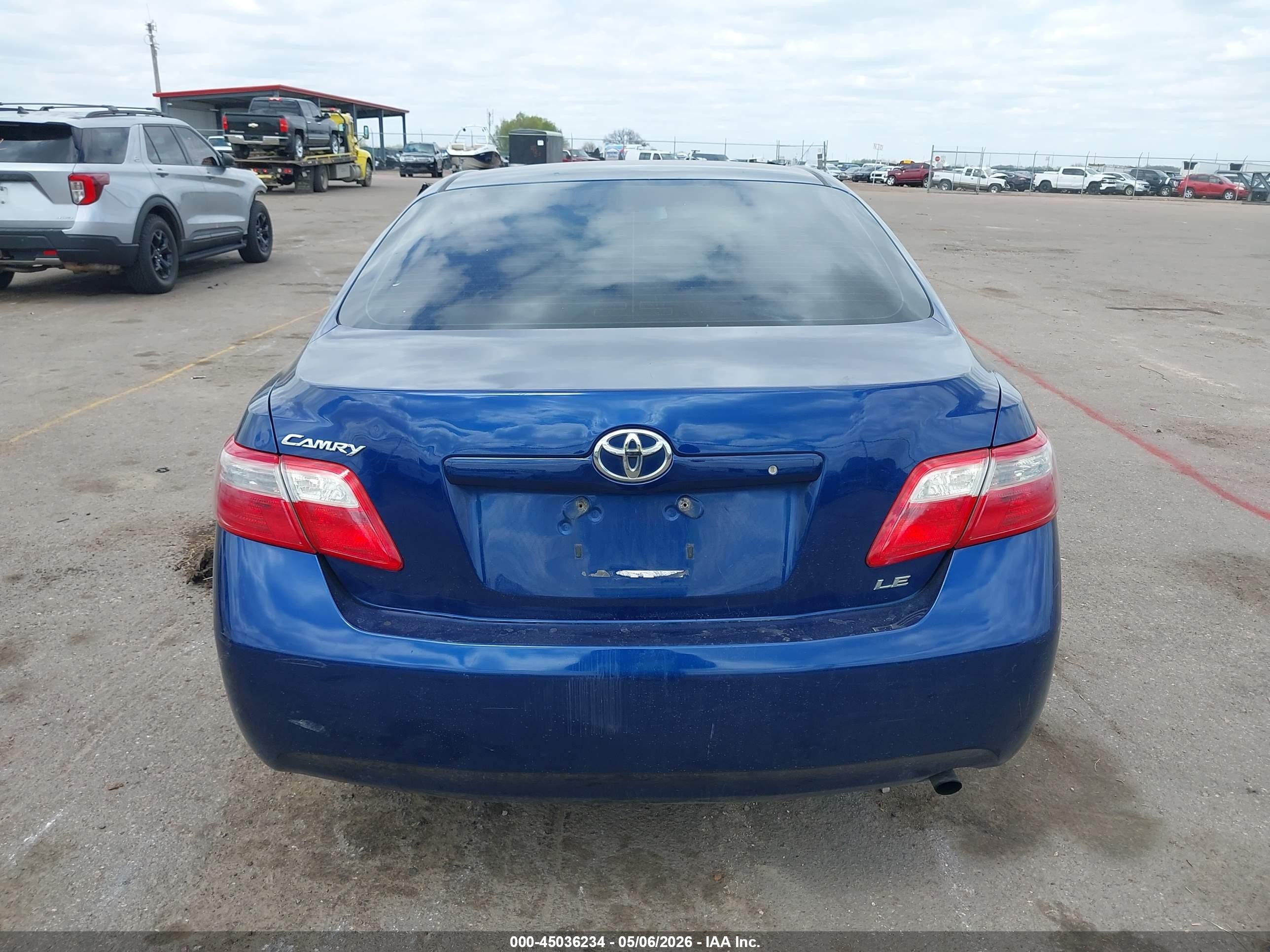 2009 Toyota Camry Le Синий vin: 4T4BE46K49R078914