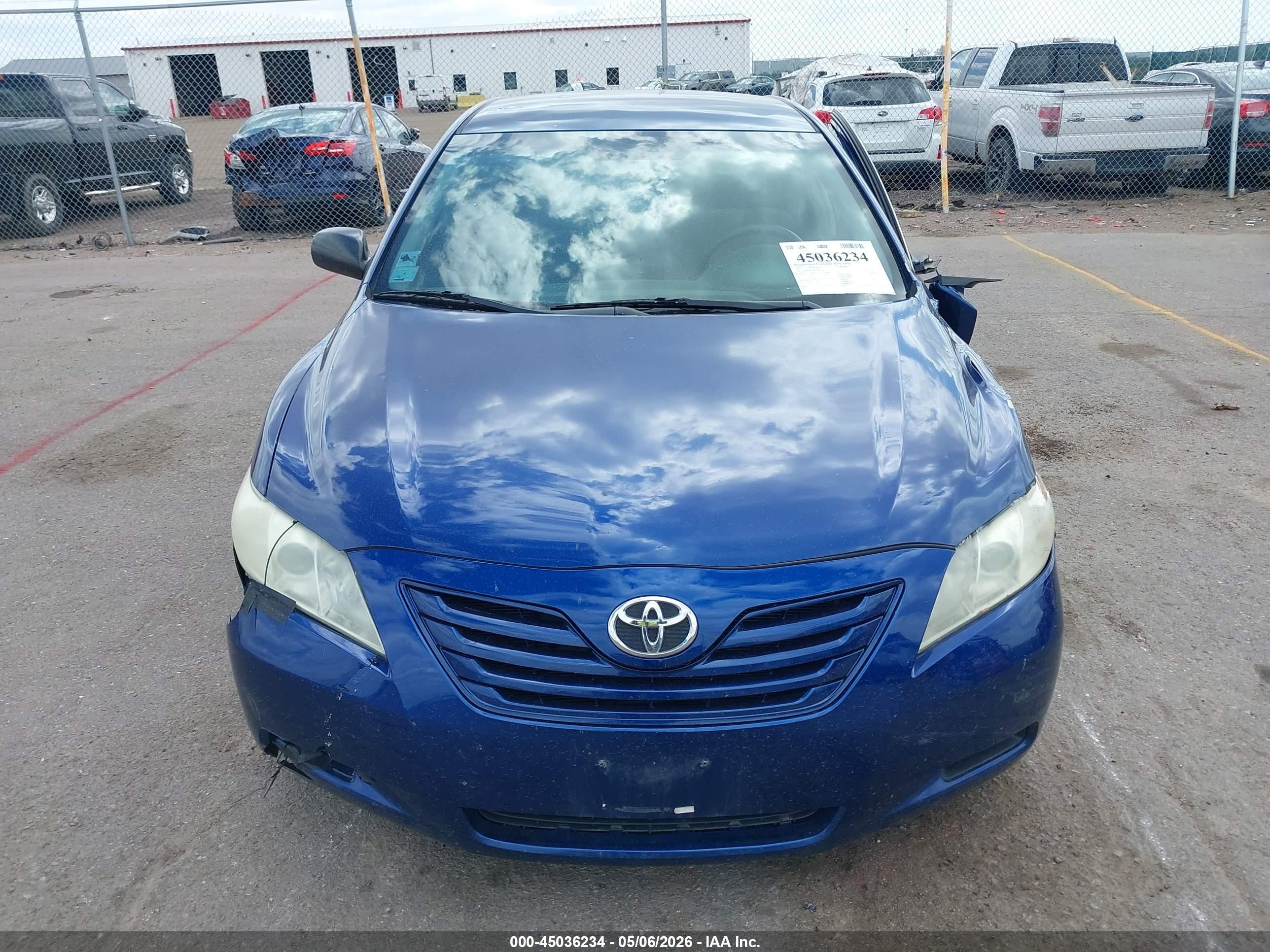 2009 Toyota Camry Le Синий vin: 4T4BE46K49R078914