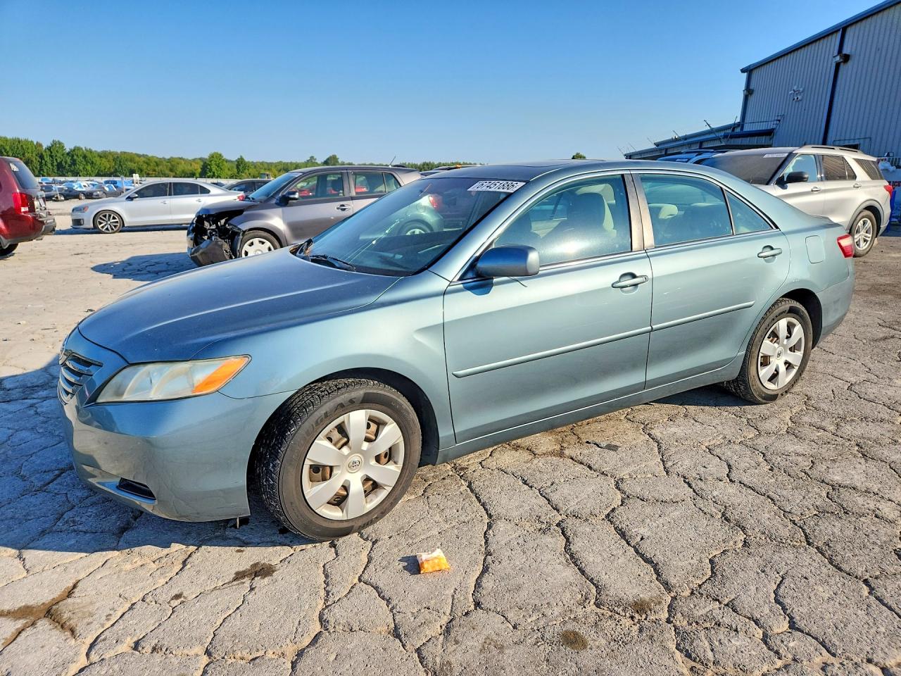 2009 Toyota Camry Le Green vin: 4T4BE46K49R081568