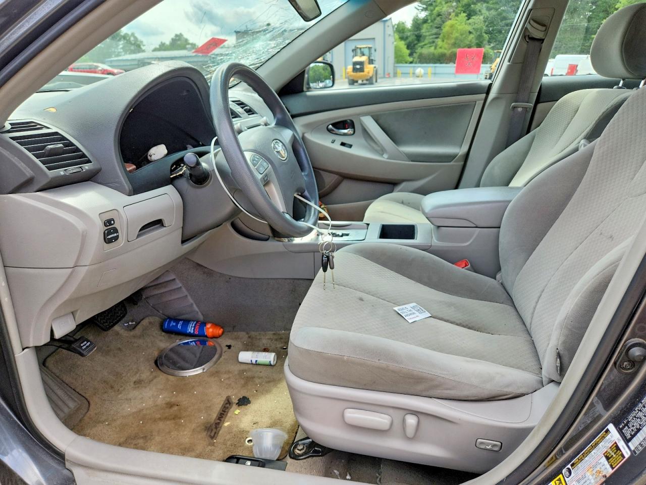 2009 Toyota Camry Le Gray vin: 4T4BE46K49R089332
