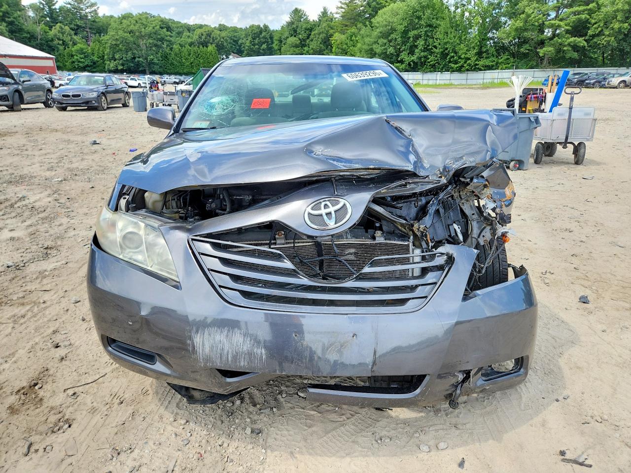 2009 Toyota Camry Le Gray vin: 4T4BE46K49R089332