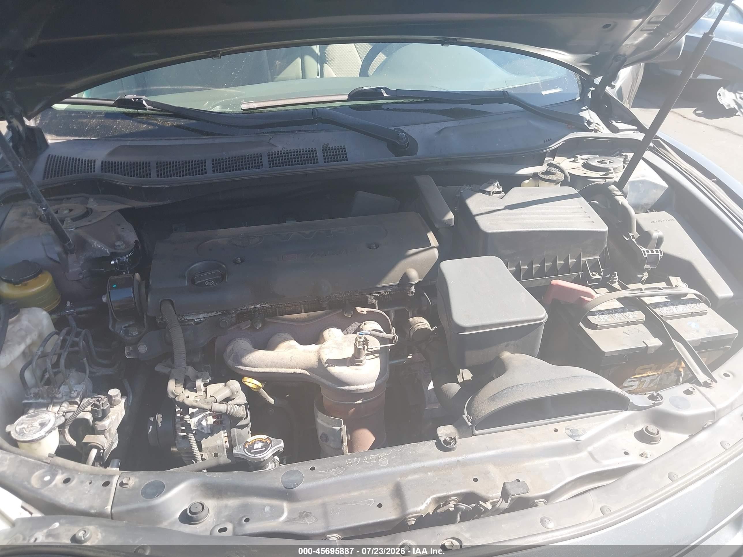 2009 Toyota Camry Le Gray vin: 4T4BE46K49R090321
