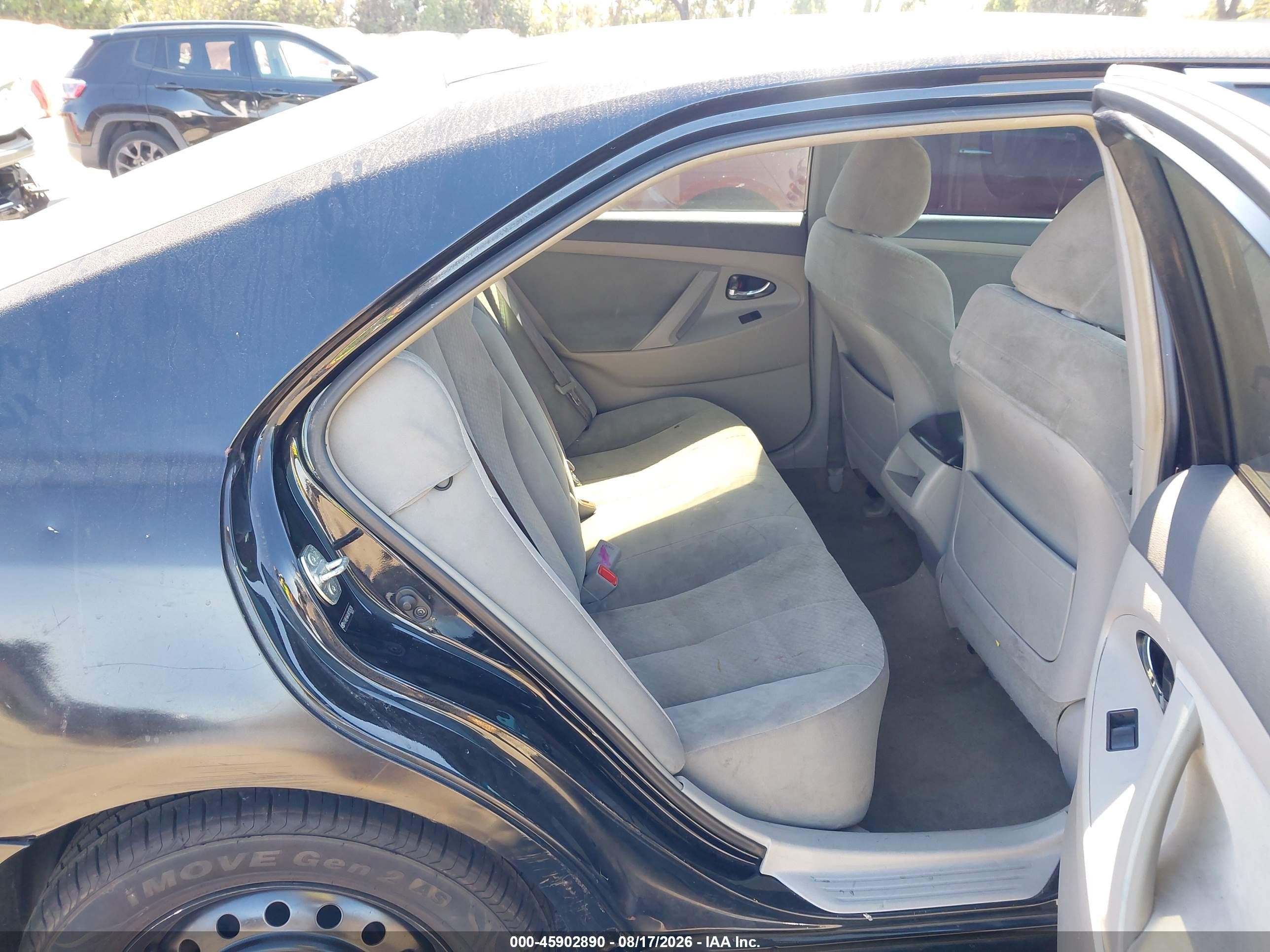 2009 Toyota Camry Le Black vin: 4T4BE46K49R102628