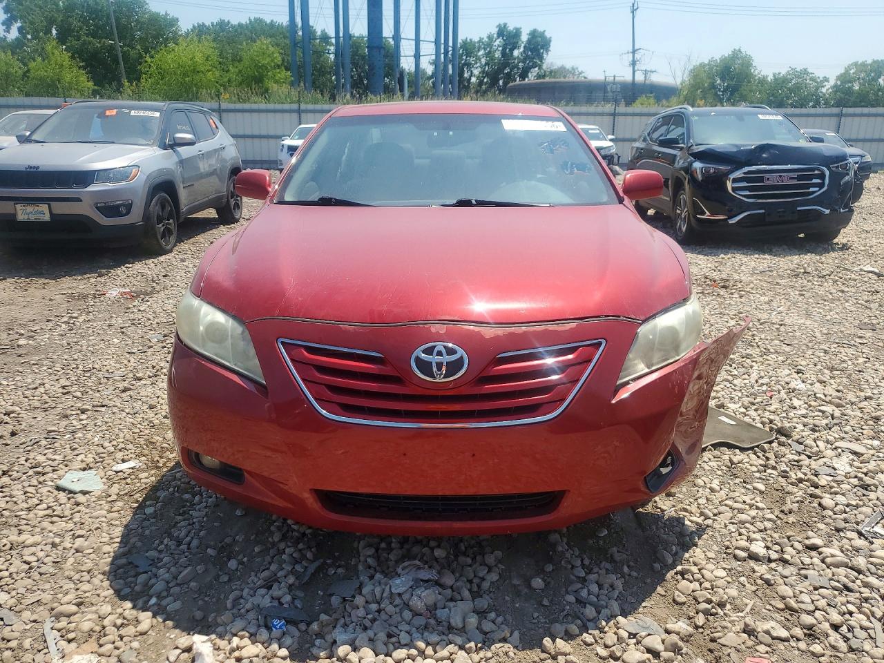 2009 Toyota Camry Xle Red vin: 4T4BE46K49R106713