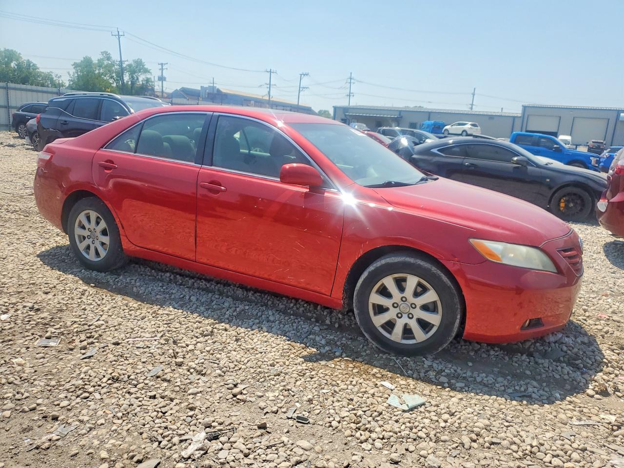 2009 Toyota Camry Xle Red vin: 4T4BE46K49R106713