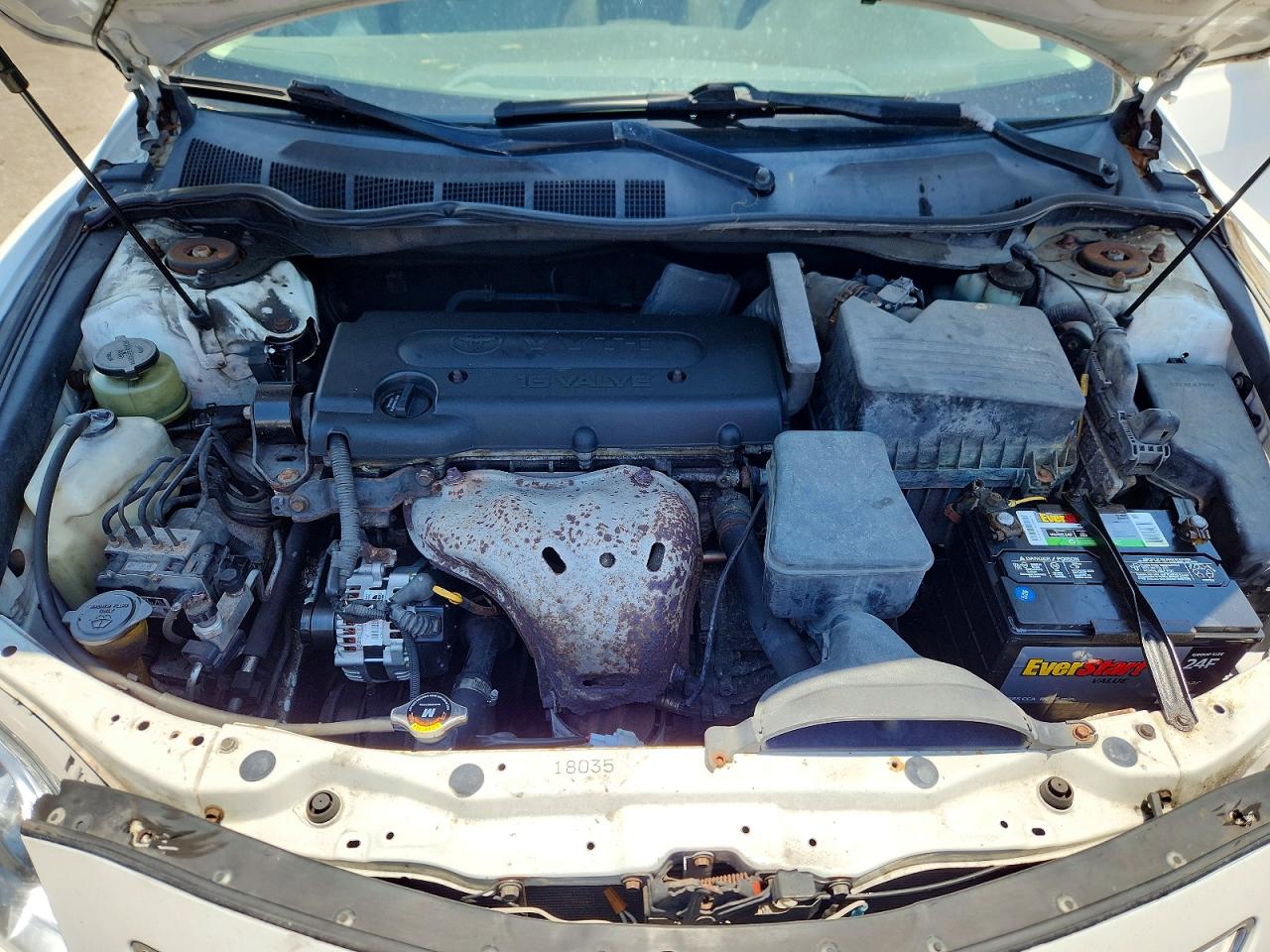 2009 Toyota Camry Xle Белый vin: 4T4BE46K49R118876