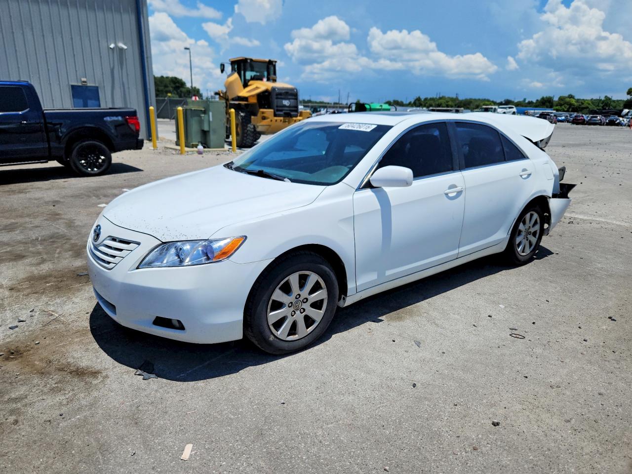 2009 Toyota Camry Xle Белый vin: 4T4BE46K49R118876