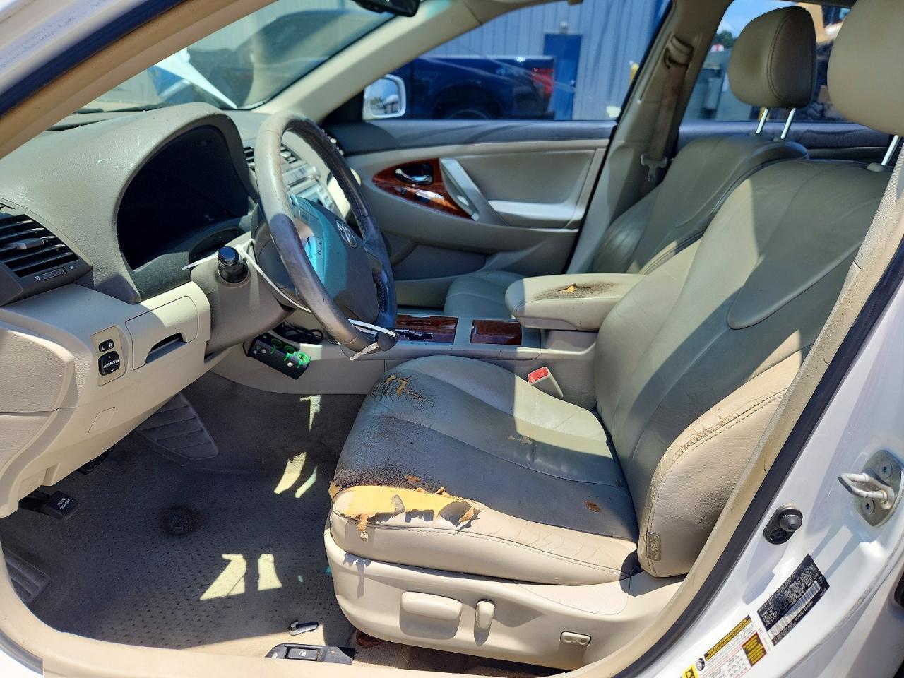 2009 Toyota Camry Xle Белый vin: 4T4BE46K49R118876