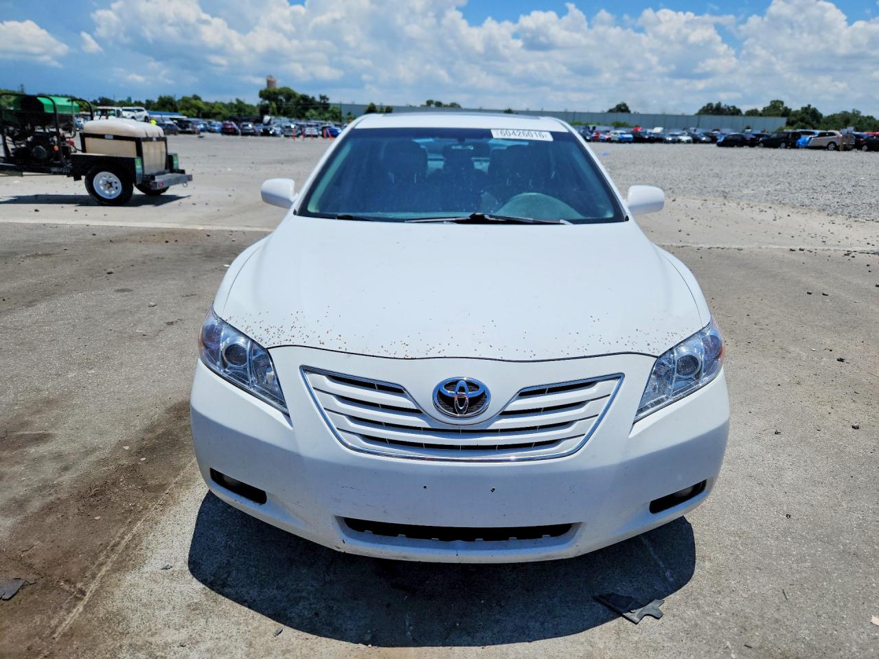 2009 Toyota Camry Xle Белый vin: 4T4BE46K49R118876