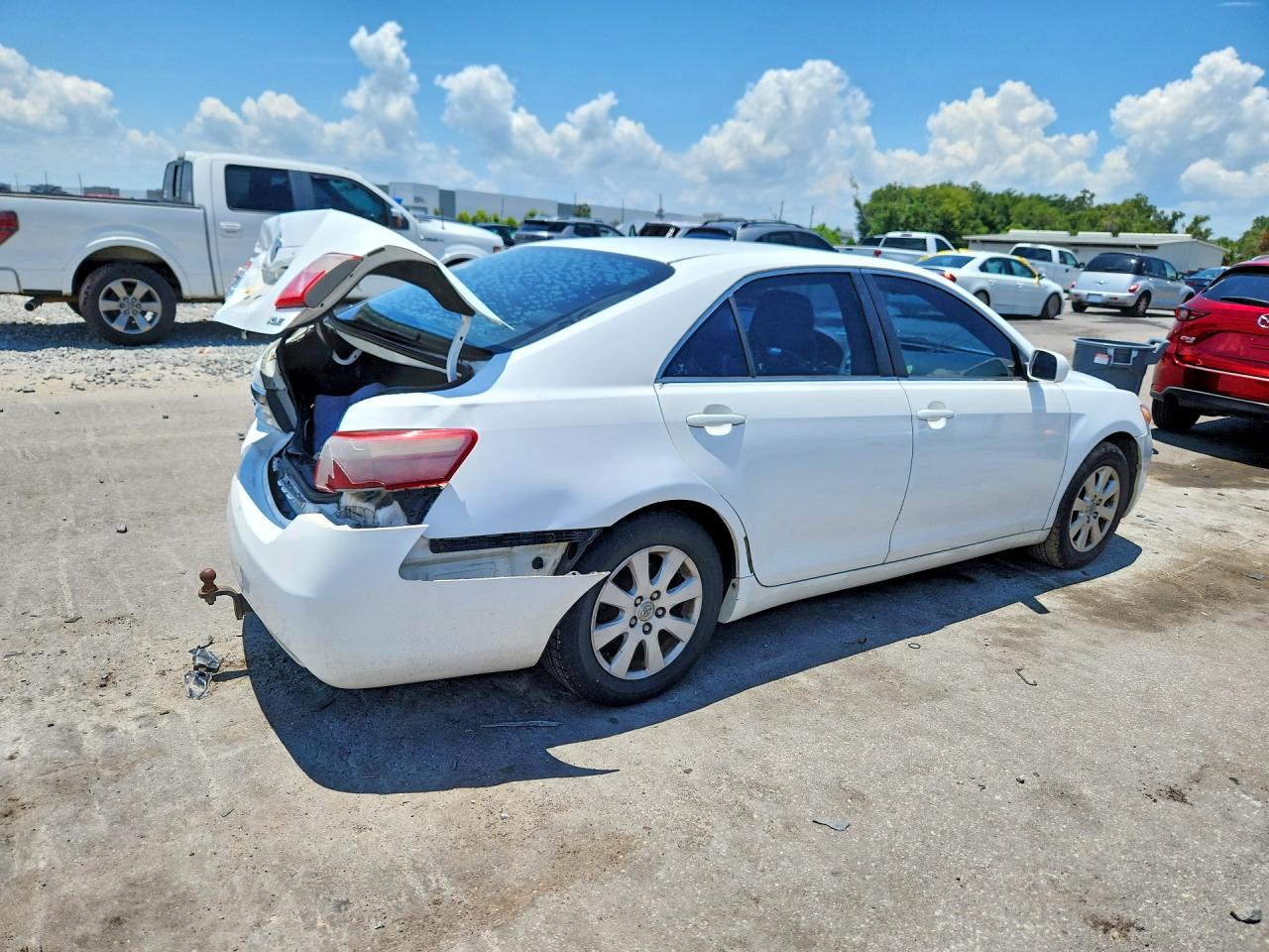 2009 Toyota Camry Xle Белый vin: 4T4BE46K49R118876