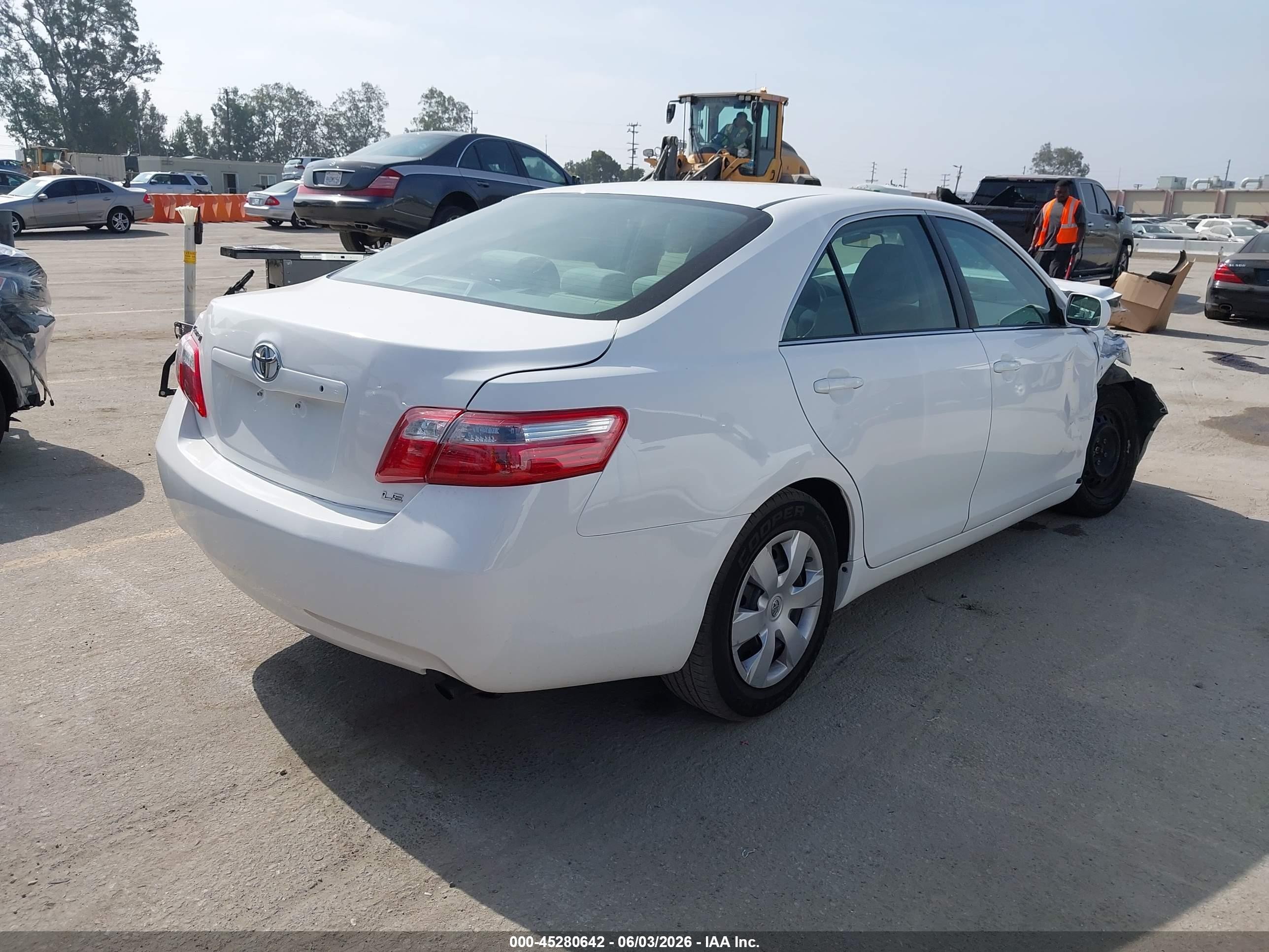 2009 Toyota Camry Se/le/xle White vin: 4T4BE46K49R129957