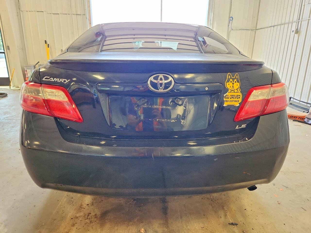 2007 Toyota Camry Le Black vin: 4T4BE46K57R003636