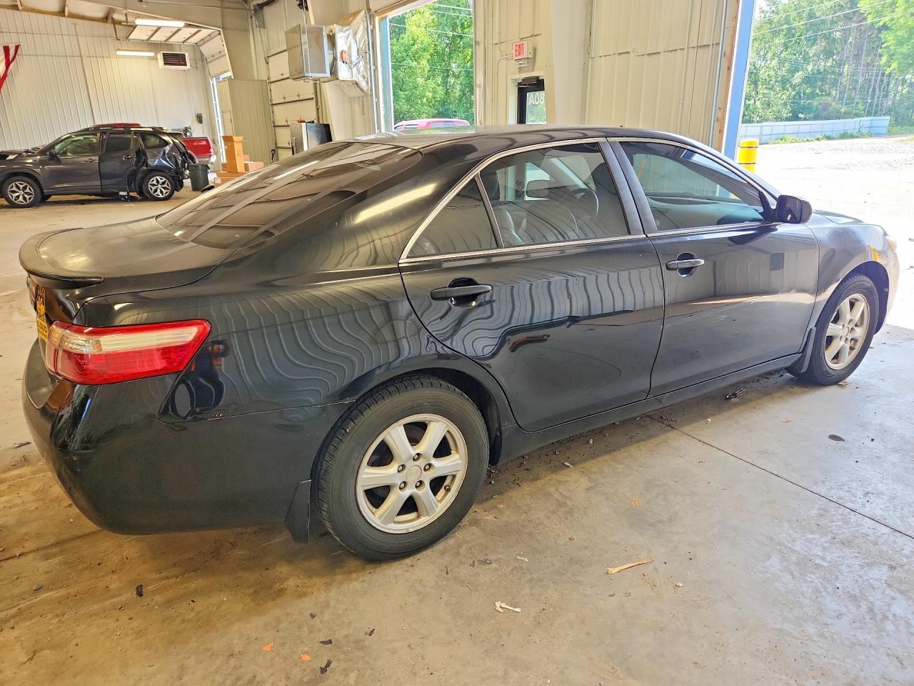 2007 Toyota Camry Le Black vin: 4T4BE46K57R003636