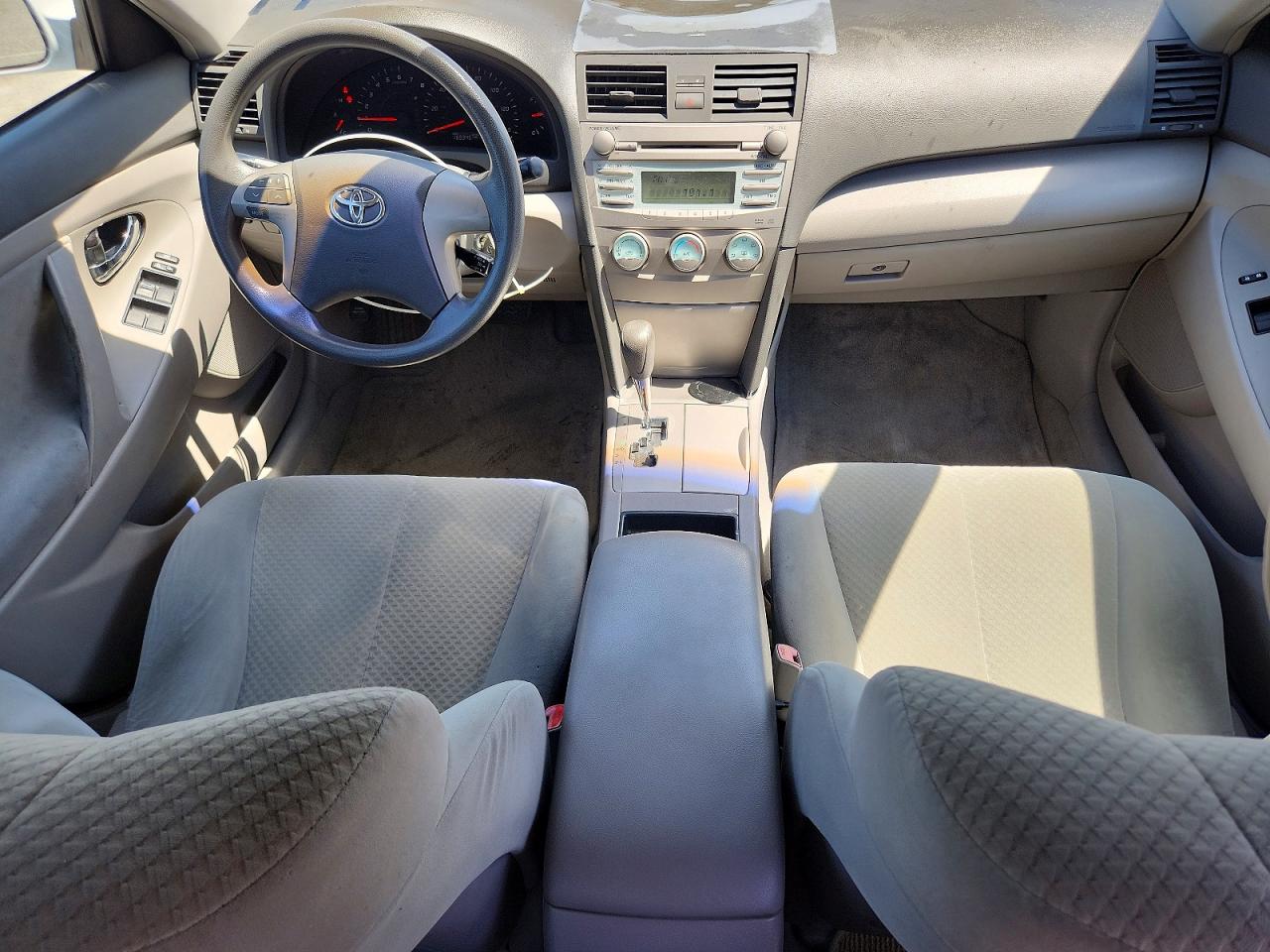 2007 Toyota Camry Ce White vin: 4T4BE46K57R010506