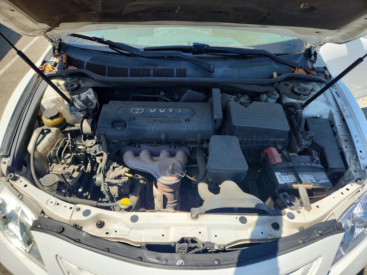 2007 Toyota Camry Ce White vin: 4T4BE46K57R010506