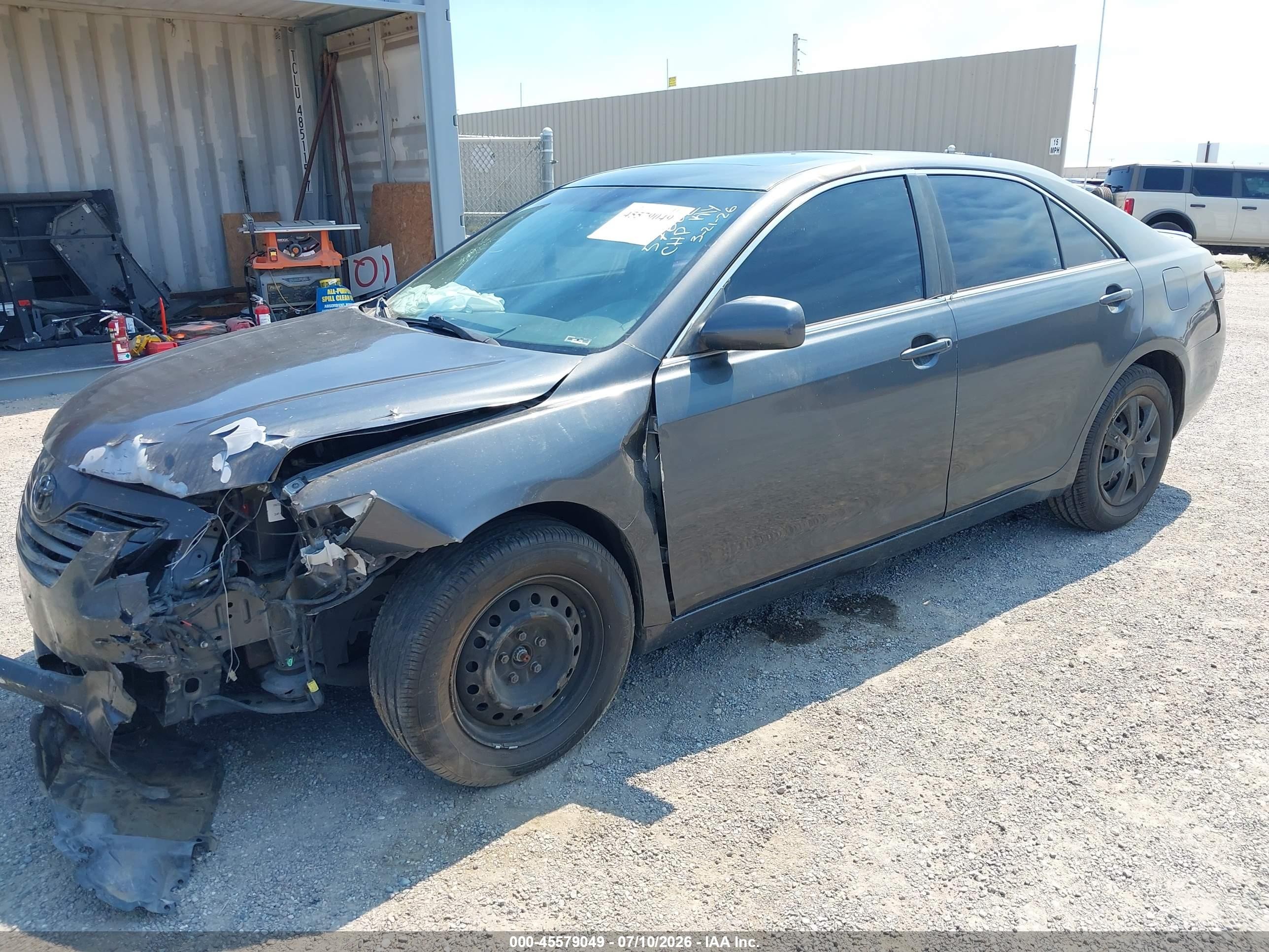 2008 Toyota Camry Le Серый vin: 4T4BE46K58R014976