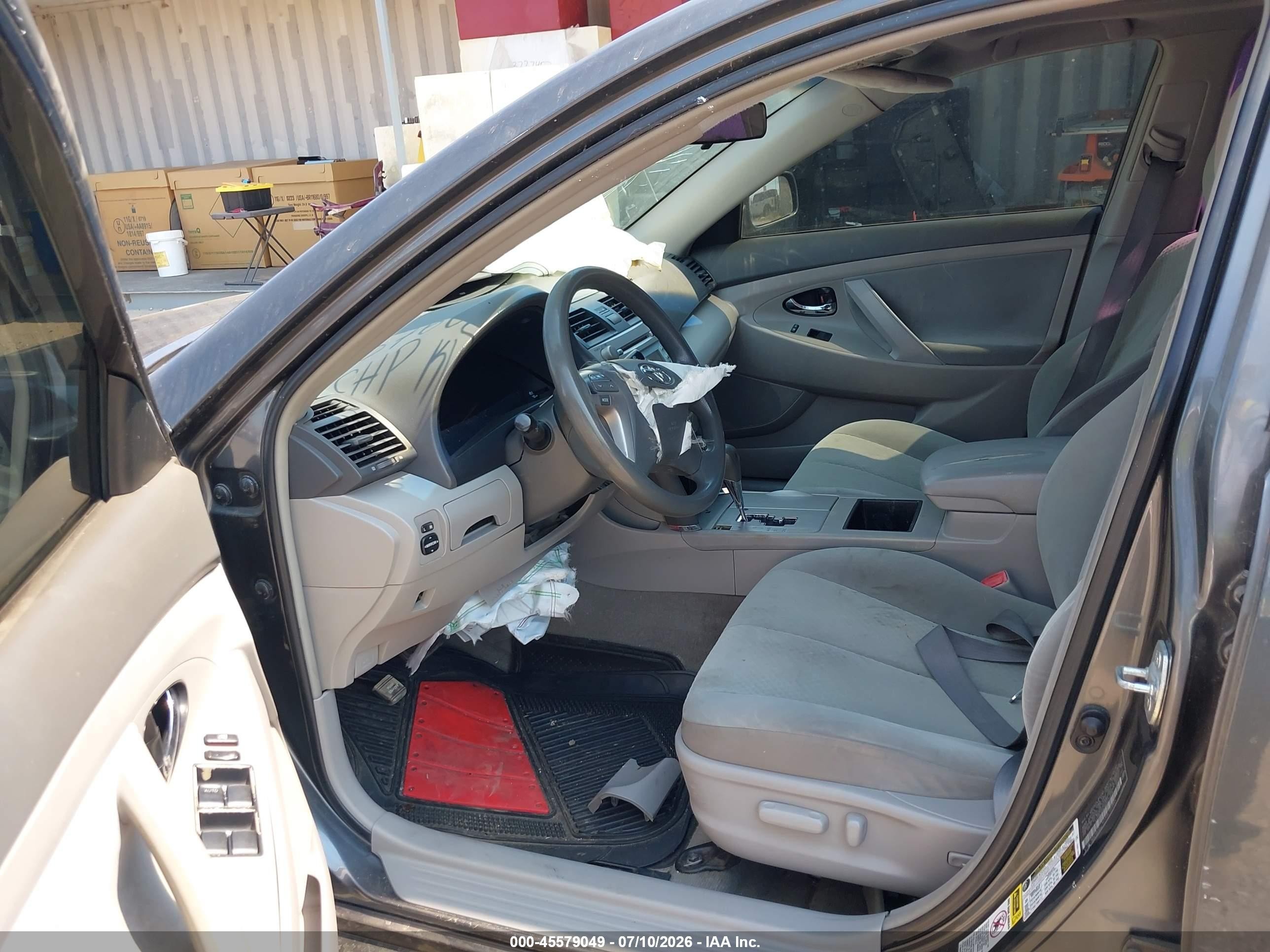 2008 Toyota Camry Le Серый vin: 4T4BE46K58R014976