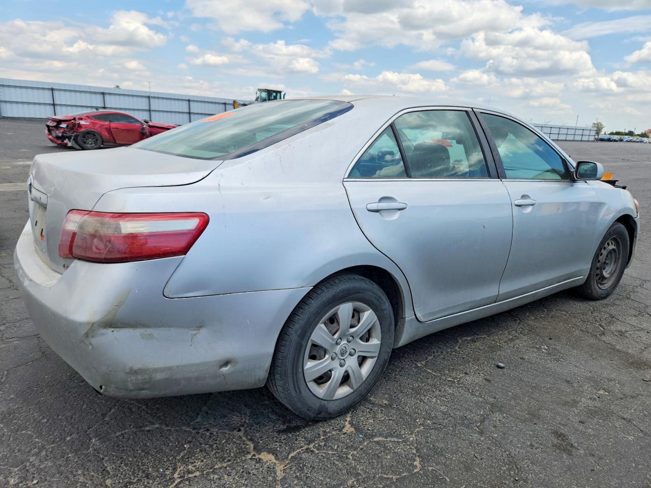 2008 Toyota Camry Le Silver vin: 4T4BE46K58R022236