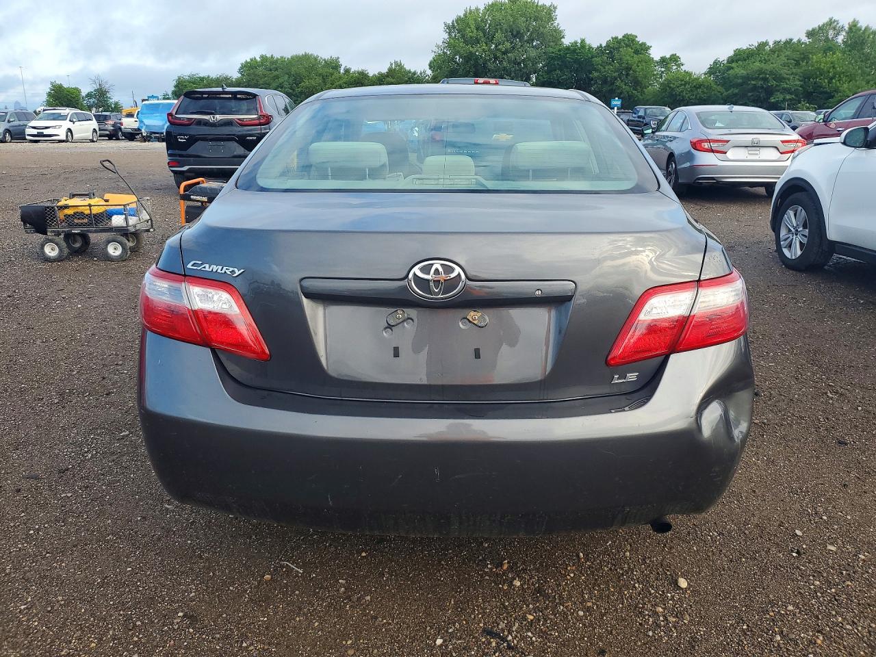 2008 Toyota Camry Le Серый vin: 4T4BE46K58R043975