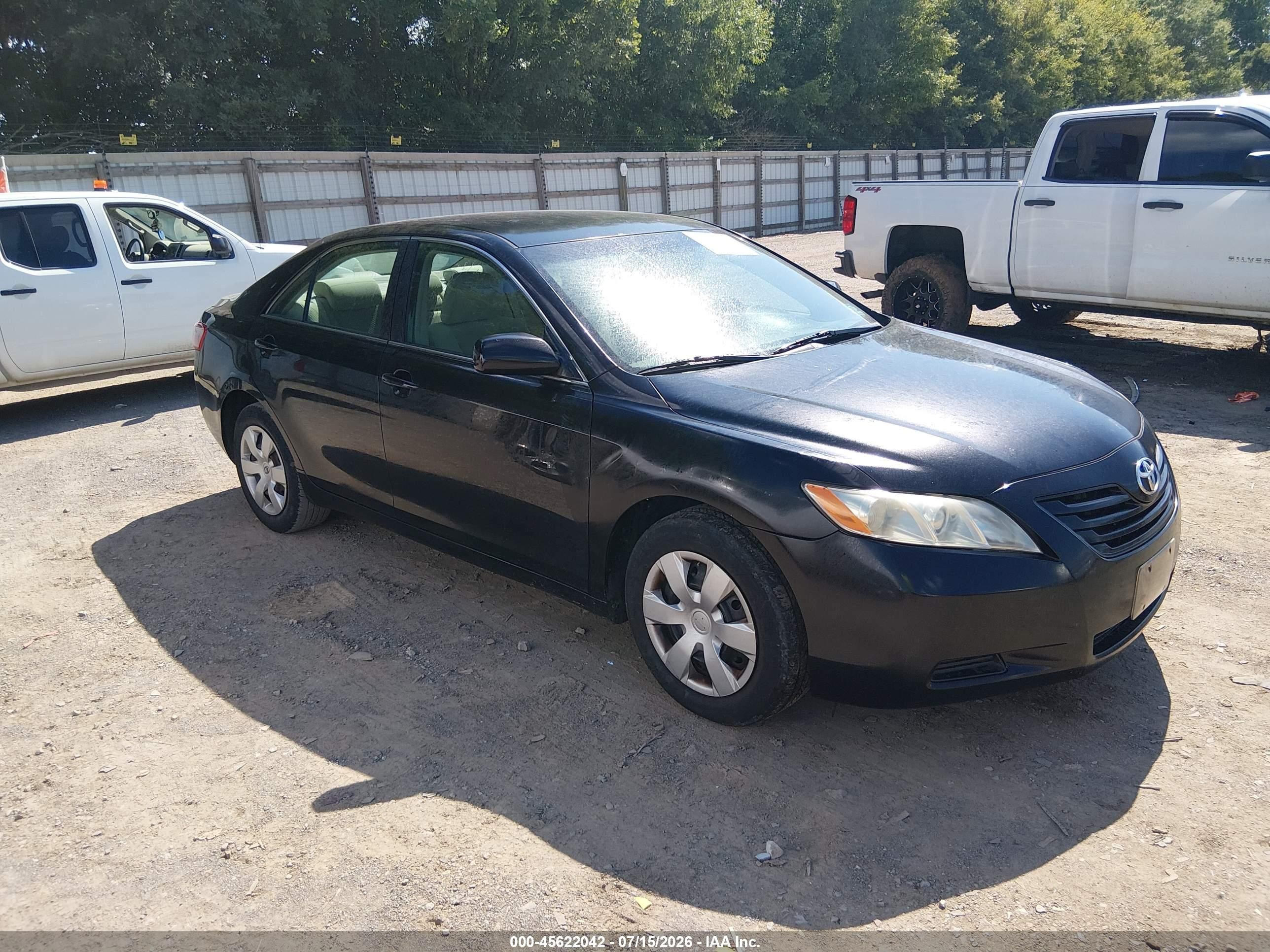 2009 Toyota Camry Le Black vin: 4T4BE46K59R064293