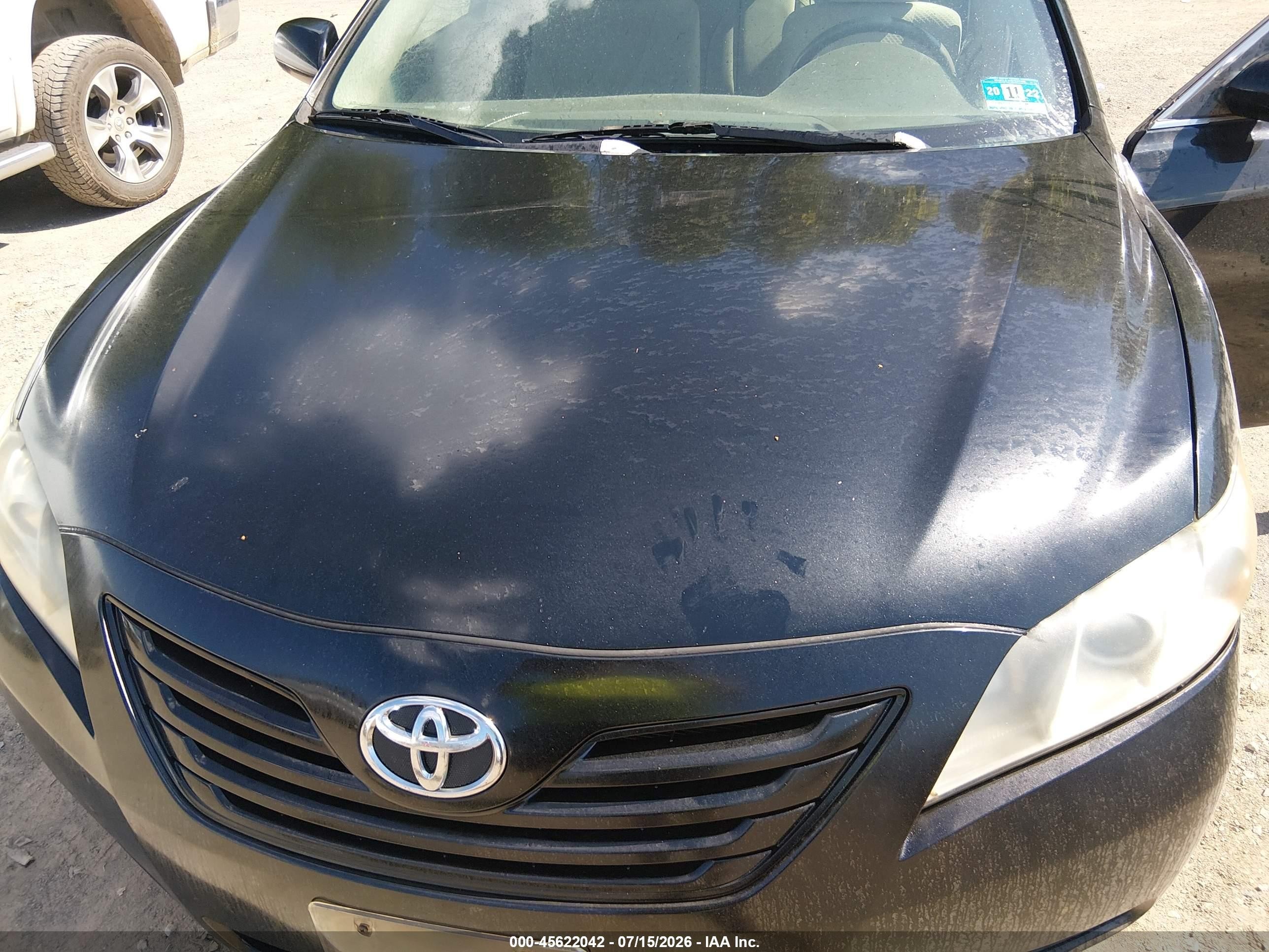 2009 Toyota Camry Le Black vin: 4T4BE46K59R064293