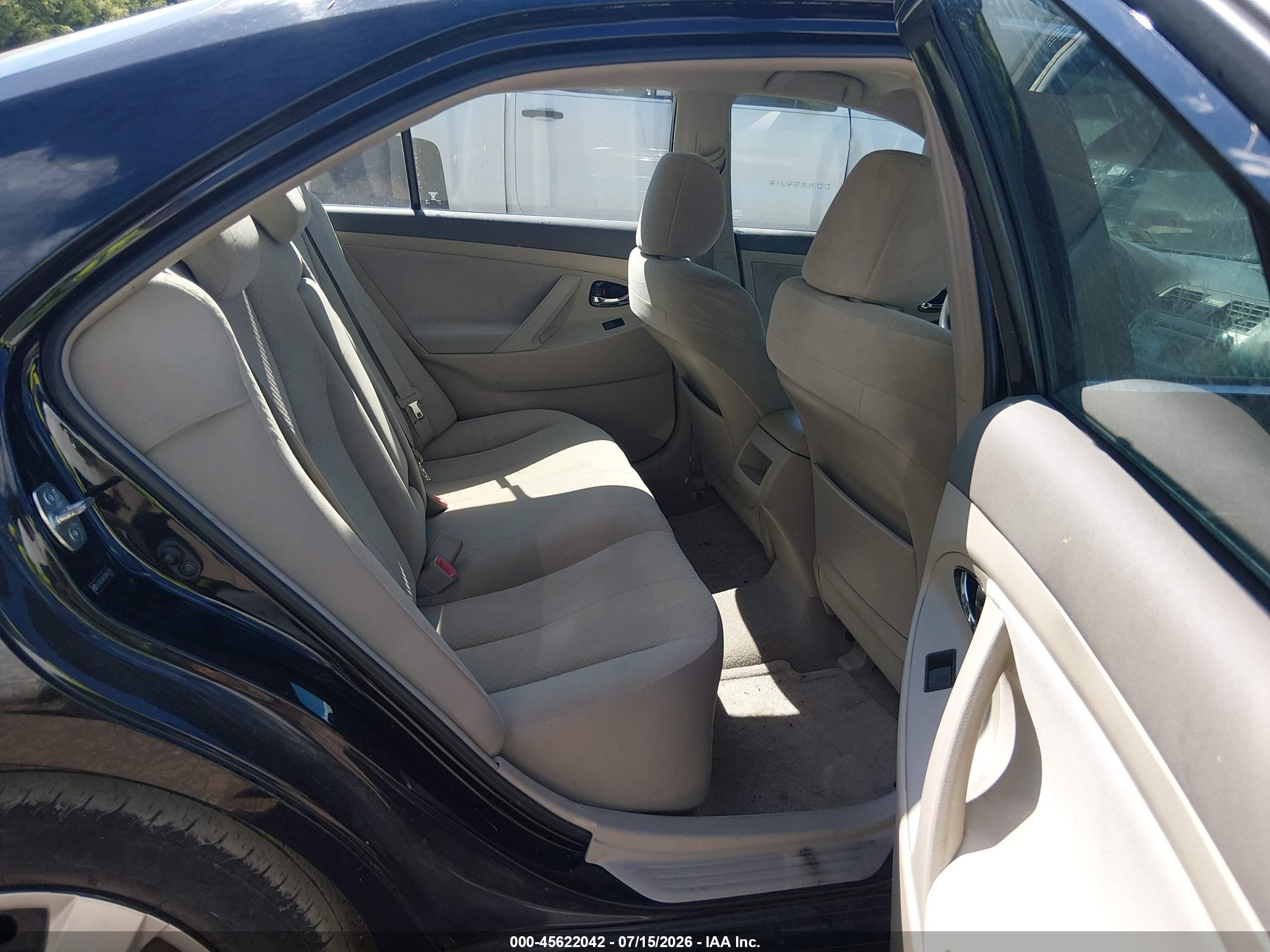 2009 Toyota Camry Le Black vin: 4T4BE46K59R064293