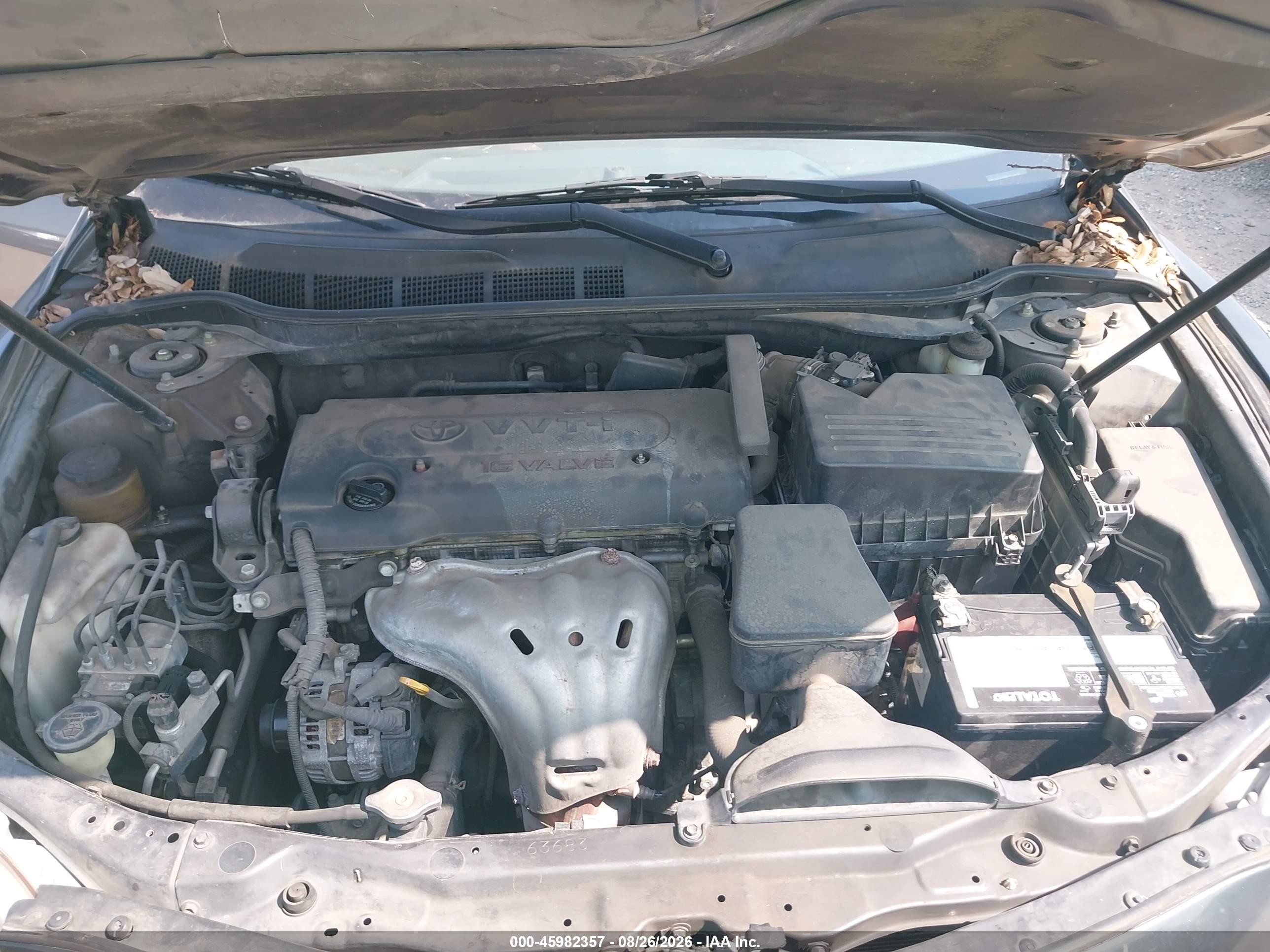 2009 Toyota Camry Le Серый vin: 4T4BE46K59R064553