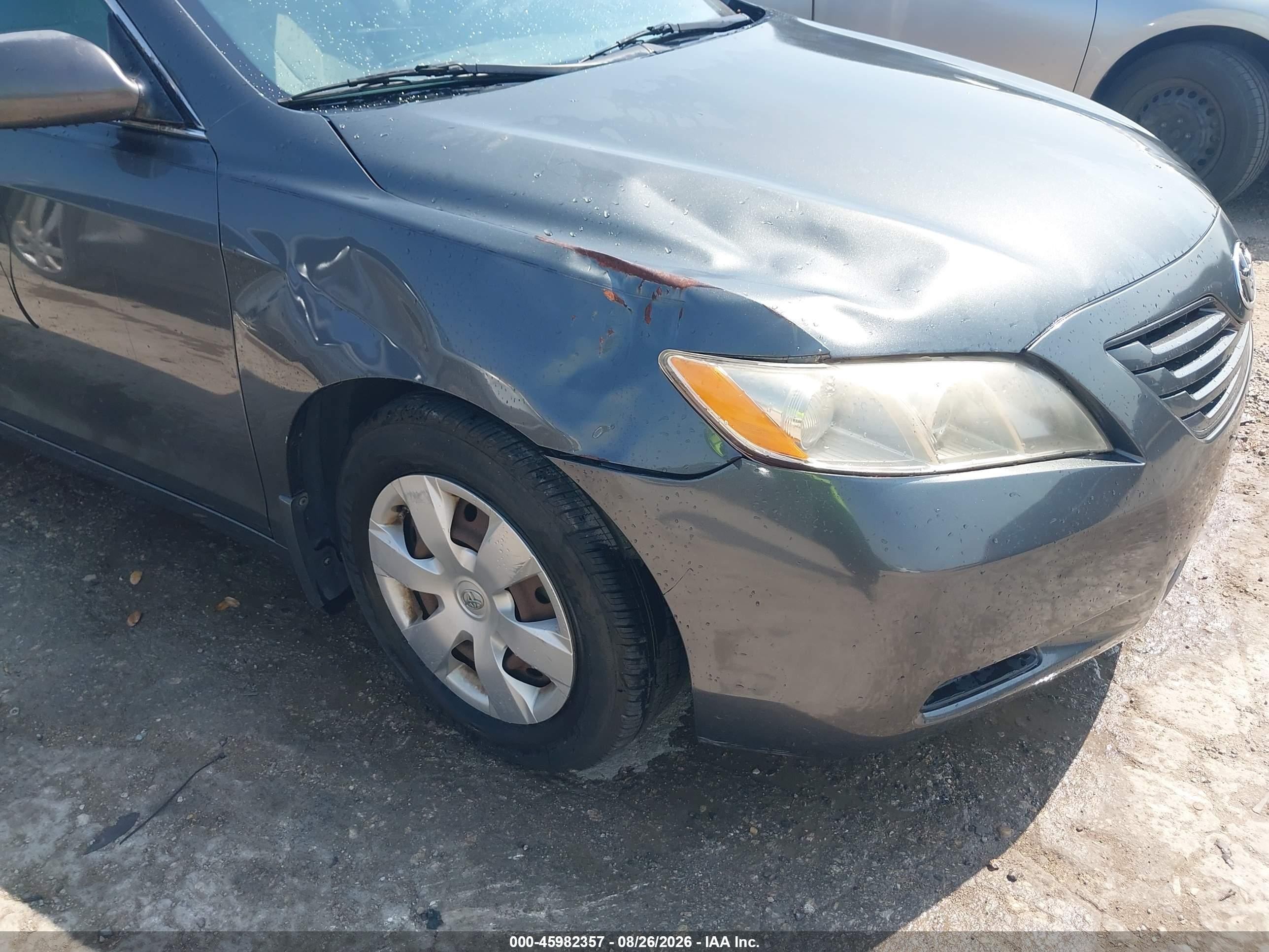 2009 Toyota Camry Le Серый vin: 4T4BE46K59R064553