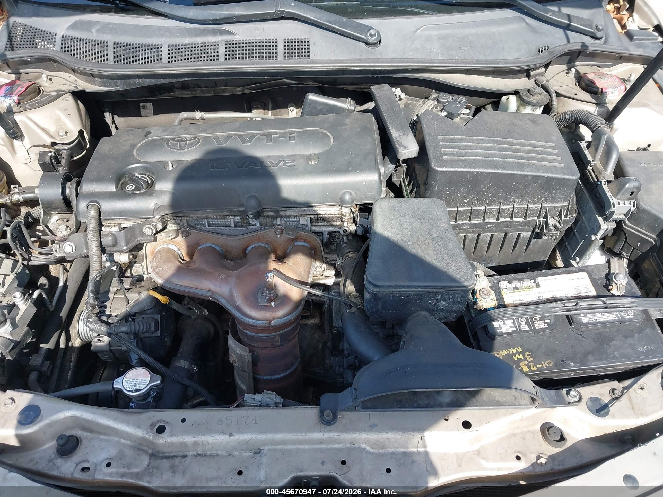 2009 Toyota Camry Le Tan vin: 4T4BE46K59R066044