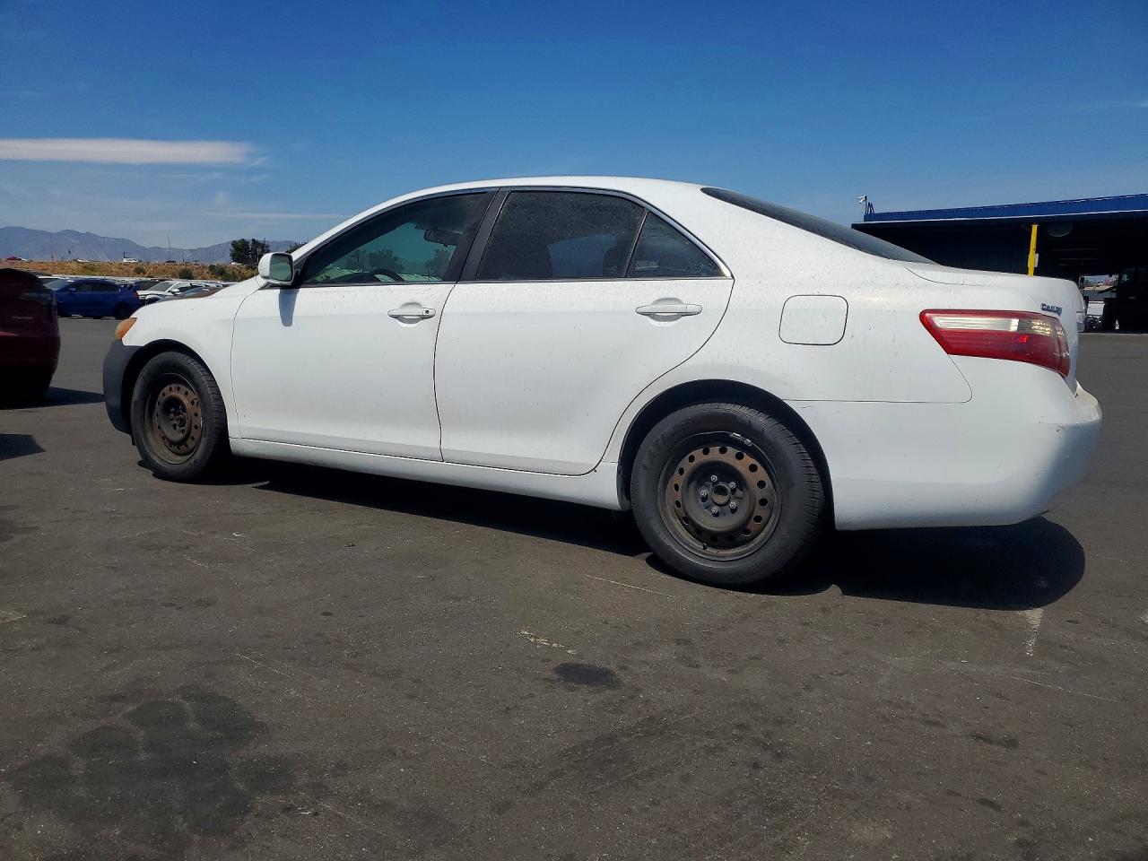 2009 Toyota Camry Le White vin: 4T4BE46K59R077397
